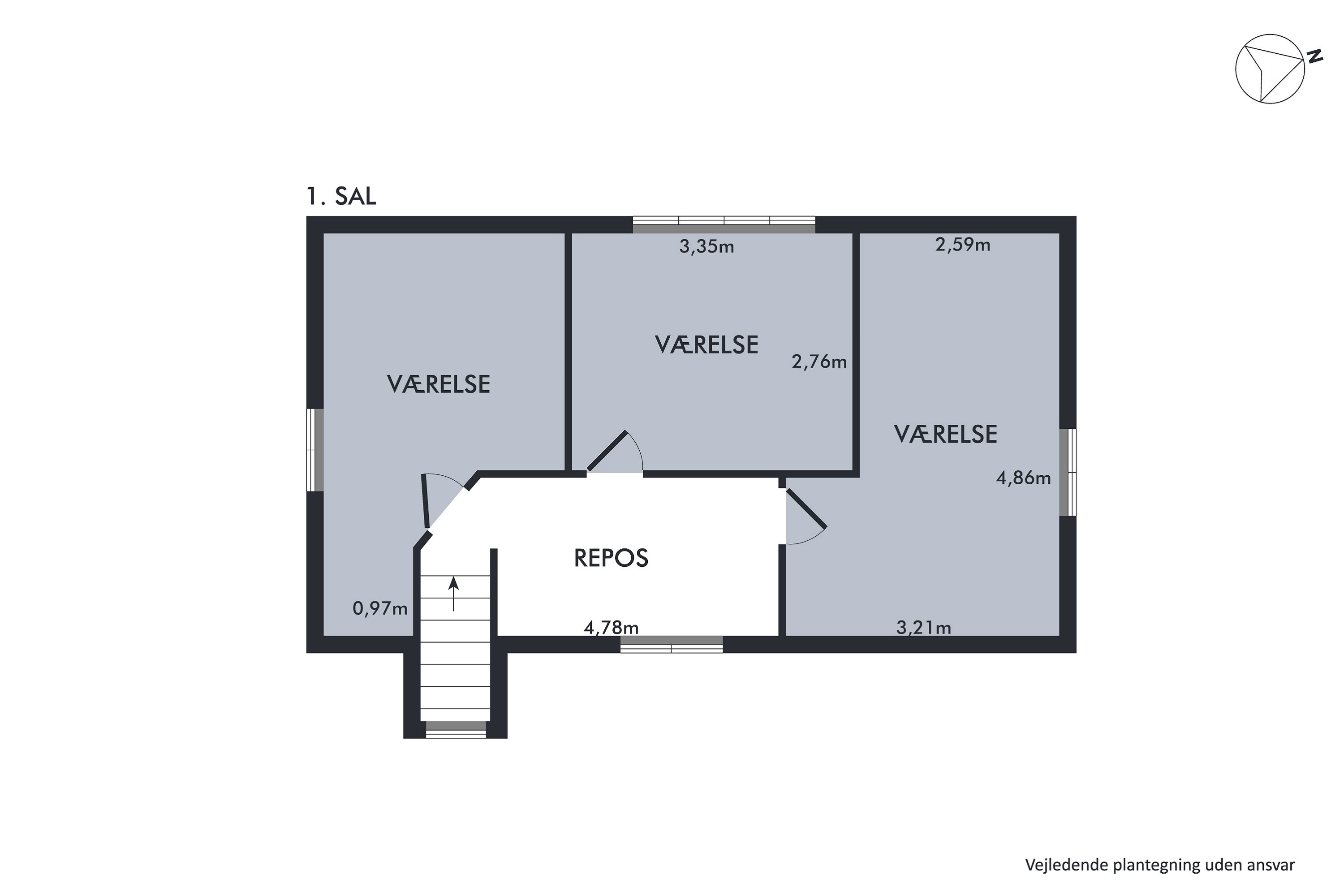 Plantegninger billede af Solbakken 10, Pindstrup, 8550 Ryomgård