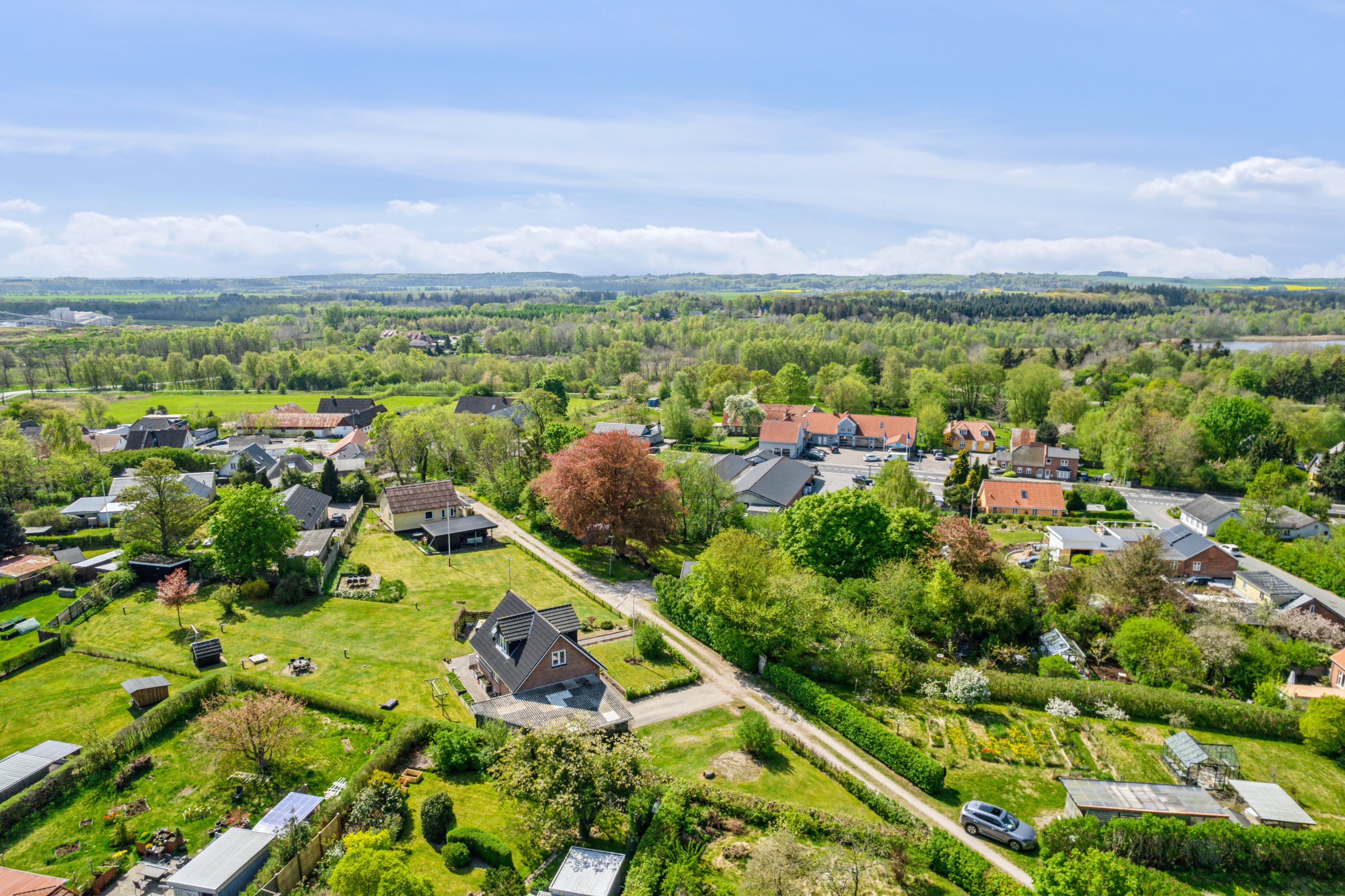 Fremhævet  billede i fuldskærmstilstand. Billede af Solbakken 10, Pindstrup, 8550 Ryomgård