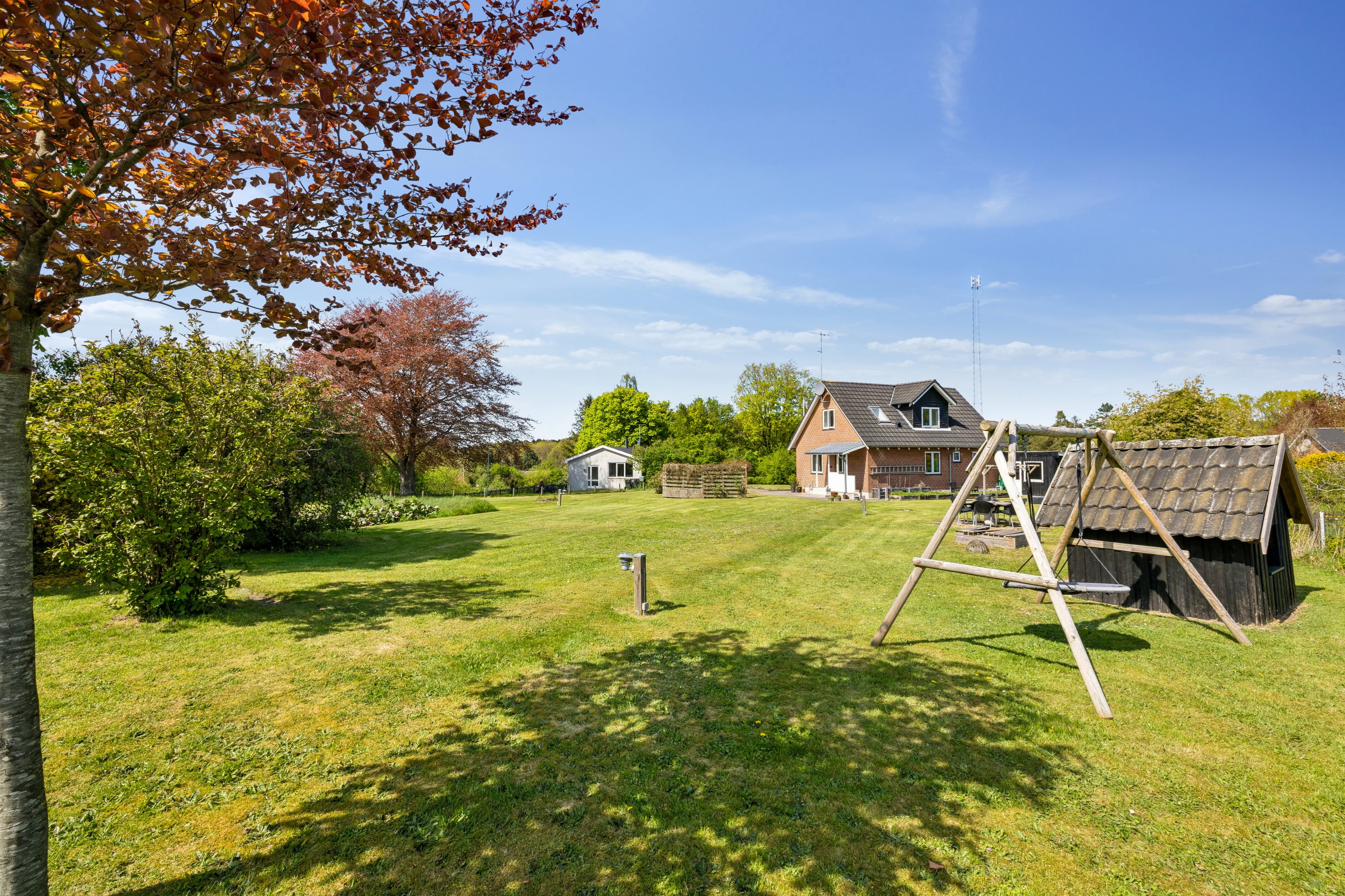 Fremhævet  billede i fuldskærmstilstand. Billede af Solbakken 10, Pindstrup, 8550 Ryomgård