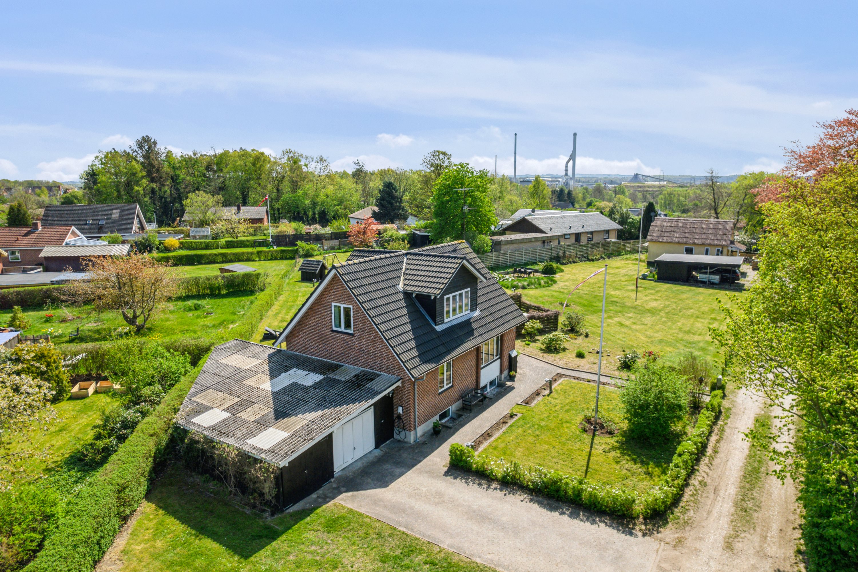 Fremhævet  billede i fuldskærmstilstand. Billede af Solbakken 10, Pindstrup, 8550 Ryomgård