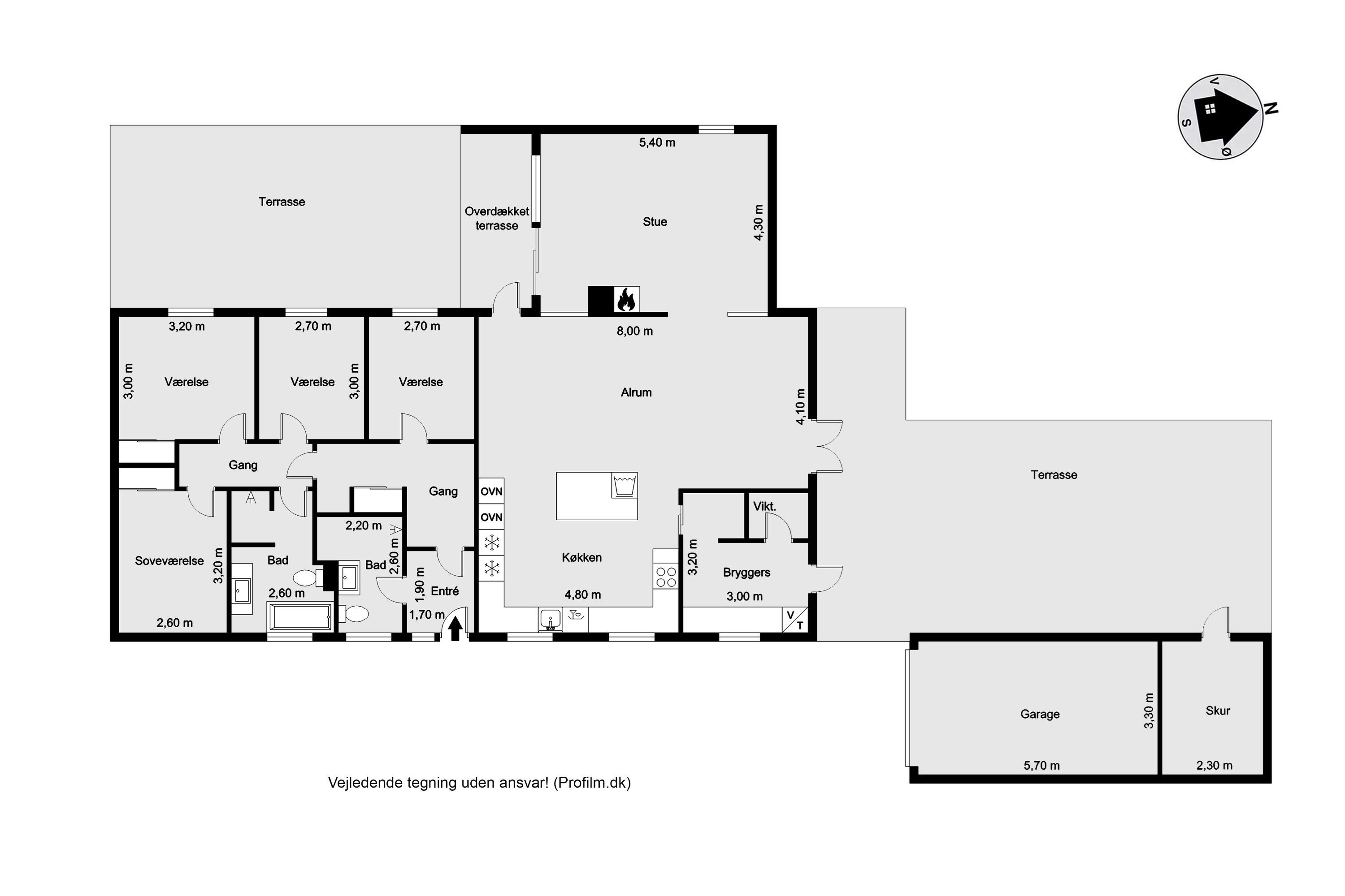 Plantegninger billede af Ydunslund 28, 7620 Lemvig
