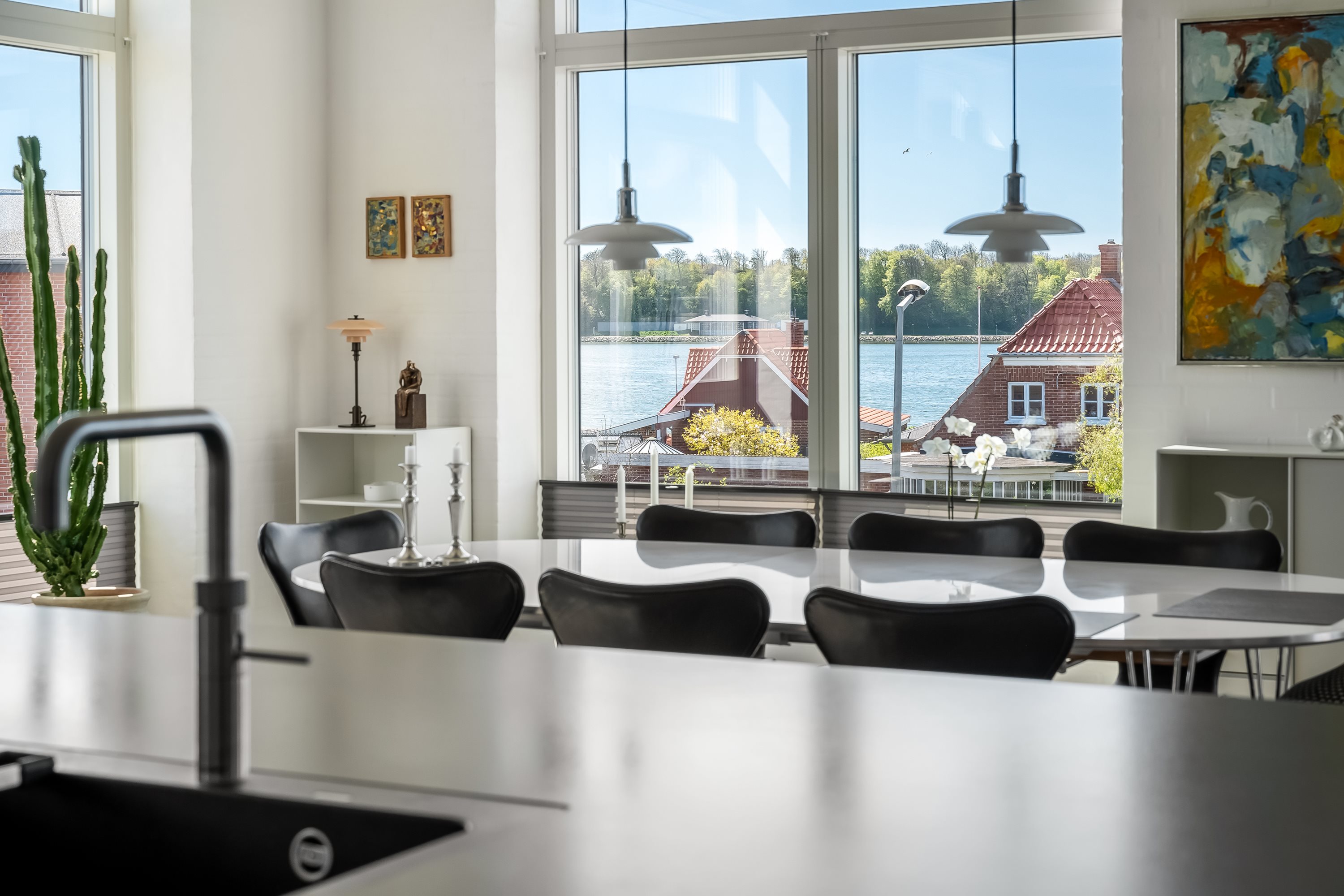 Fremhævet køkken billede i fuldskærmstilstand. Billede af Rønbjerghage 2A, Nørlem, 7620 Lemvig