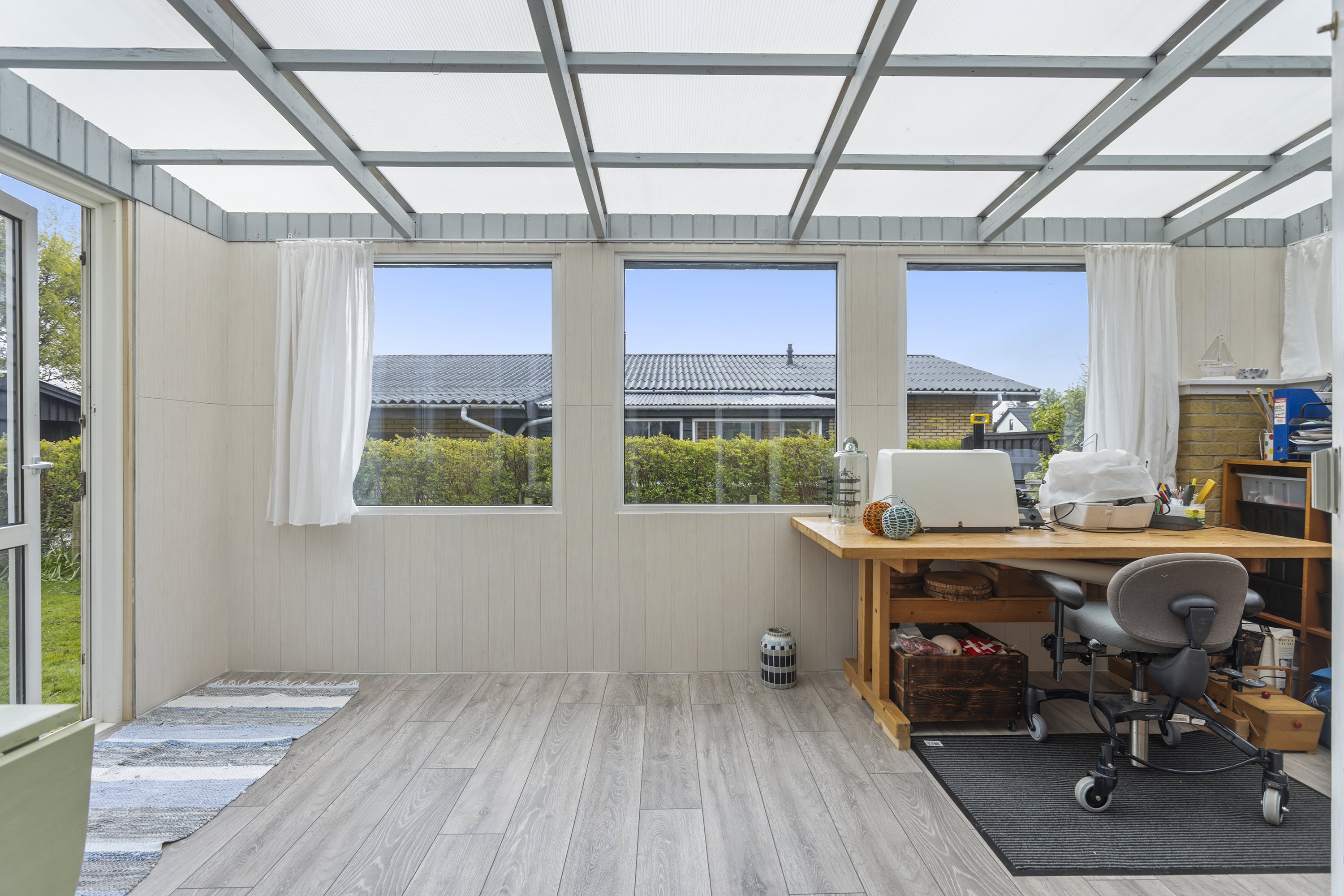 Fremhævet udestue billede i fuldskærmstilstand. Billede af Kingosvej 12, Elling, 9900 Frederikshavn