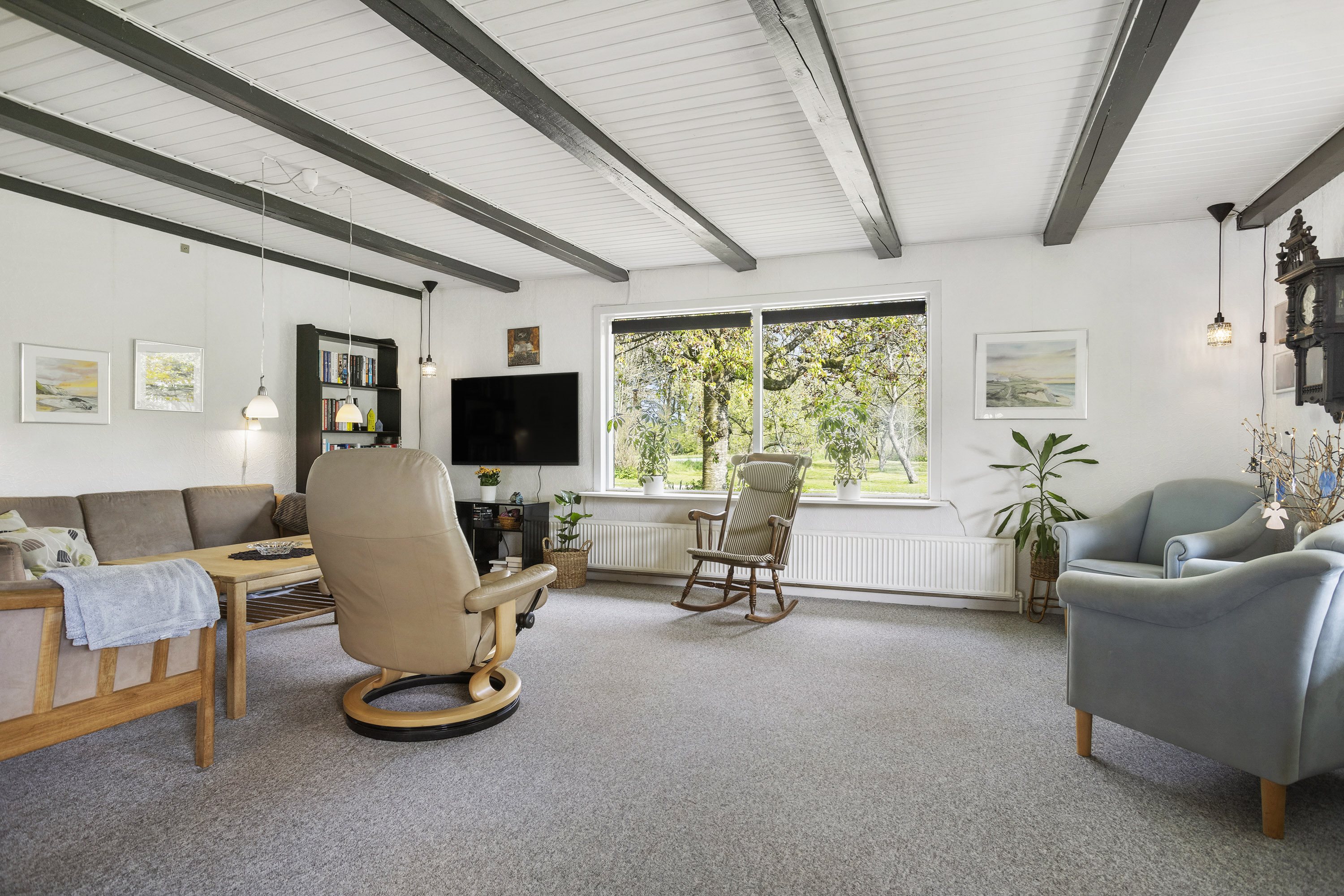 Fremhævet stue billede i fuldskærmstilstand. Billede af Volstruphedevej 22, 9300 Sæby