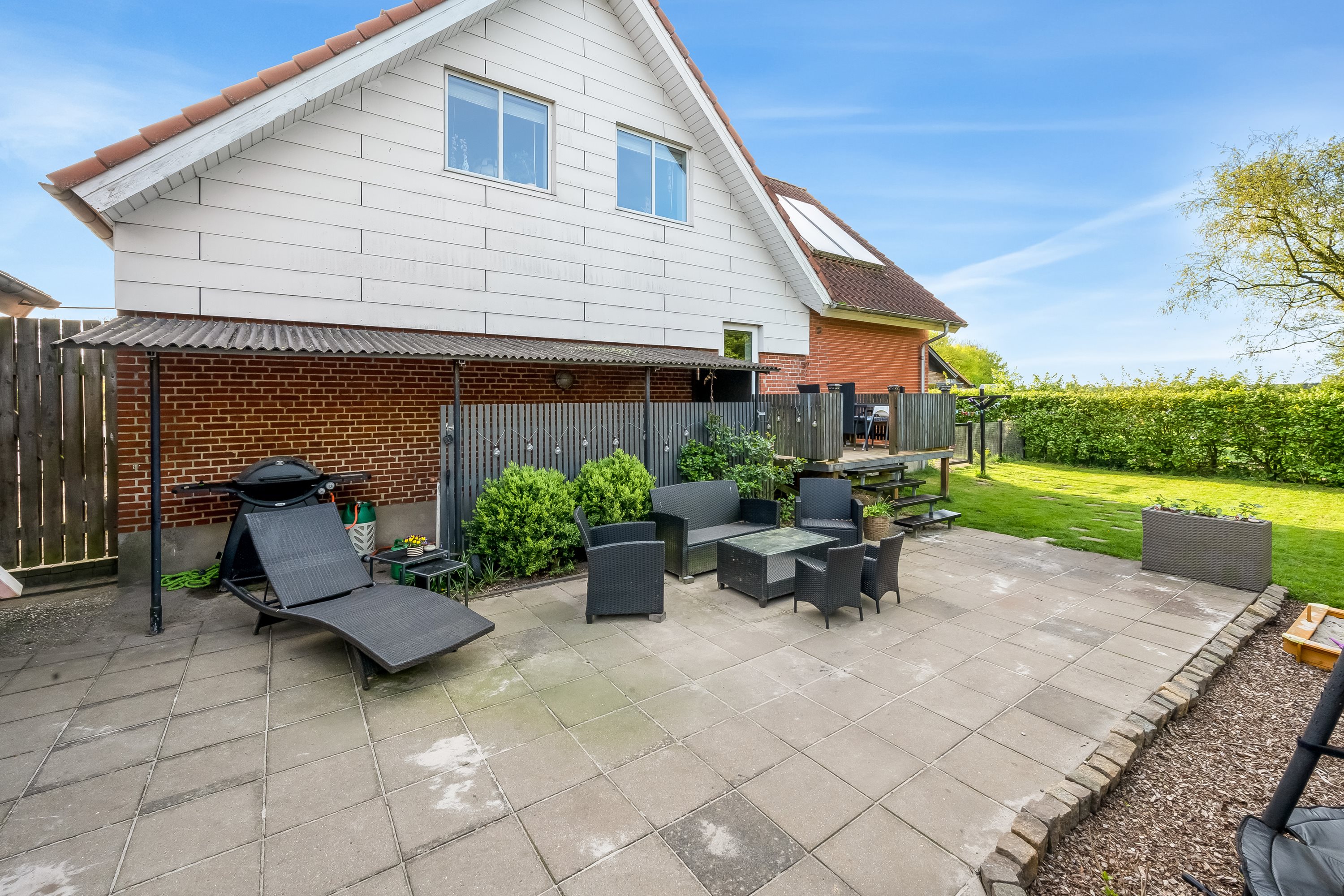 Fremhævet terrasse billede i fuldskærmstilstand. Billede af Novej 29, No, 6950 Ringkøbing