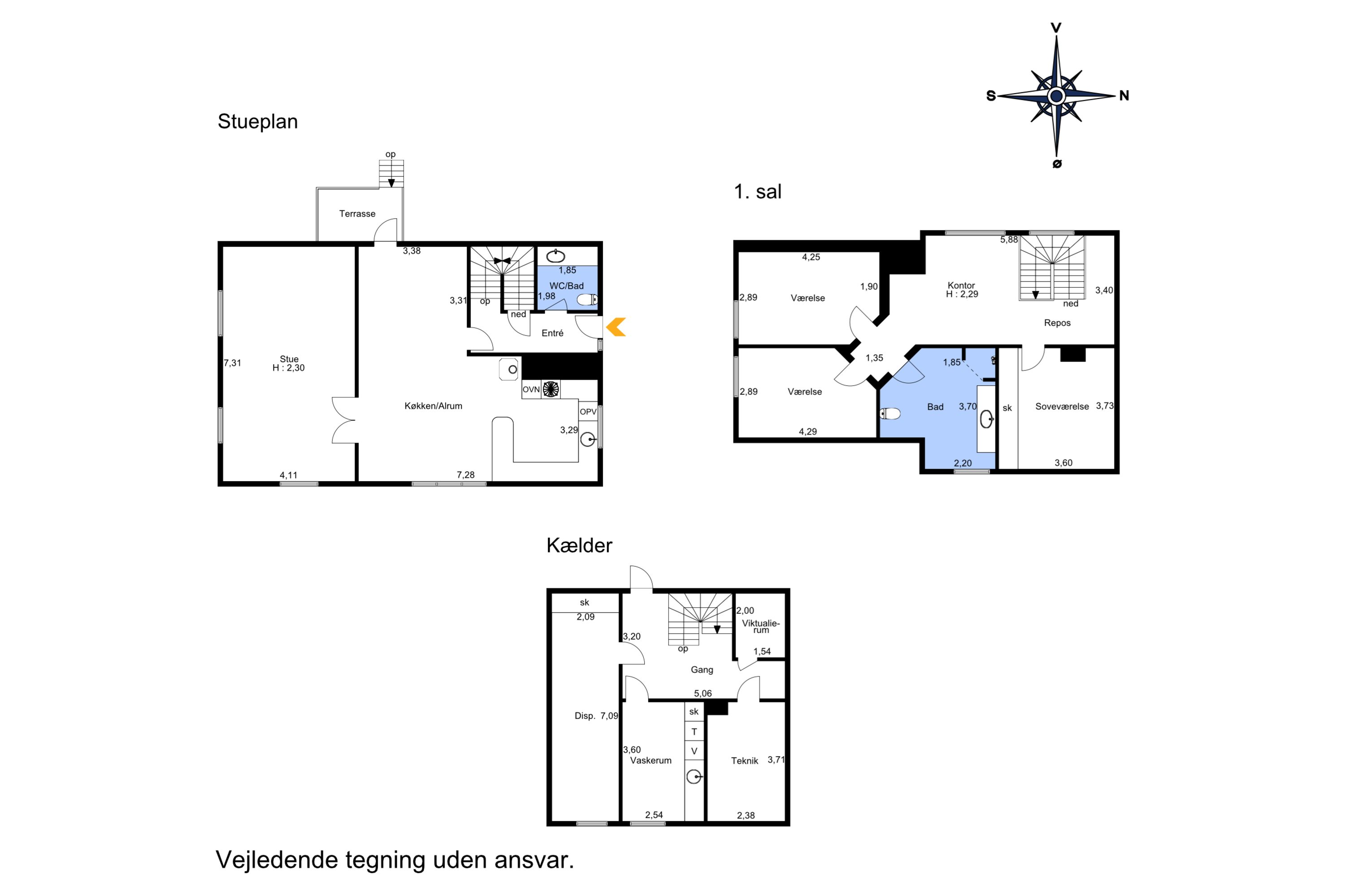 Plantegninger billede af Novej 29, No, 6950 Ringkøbing