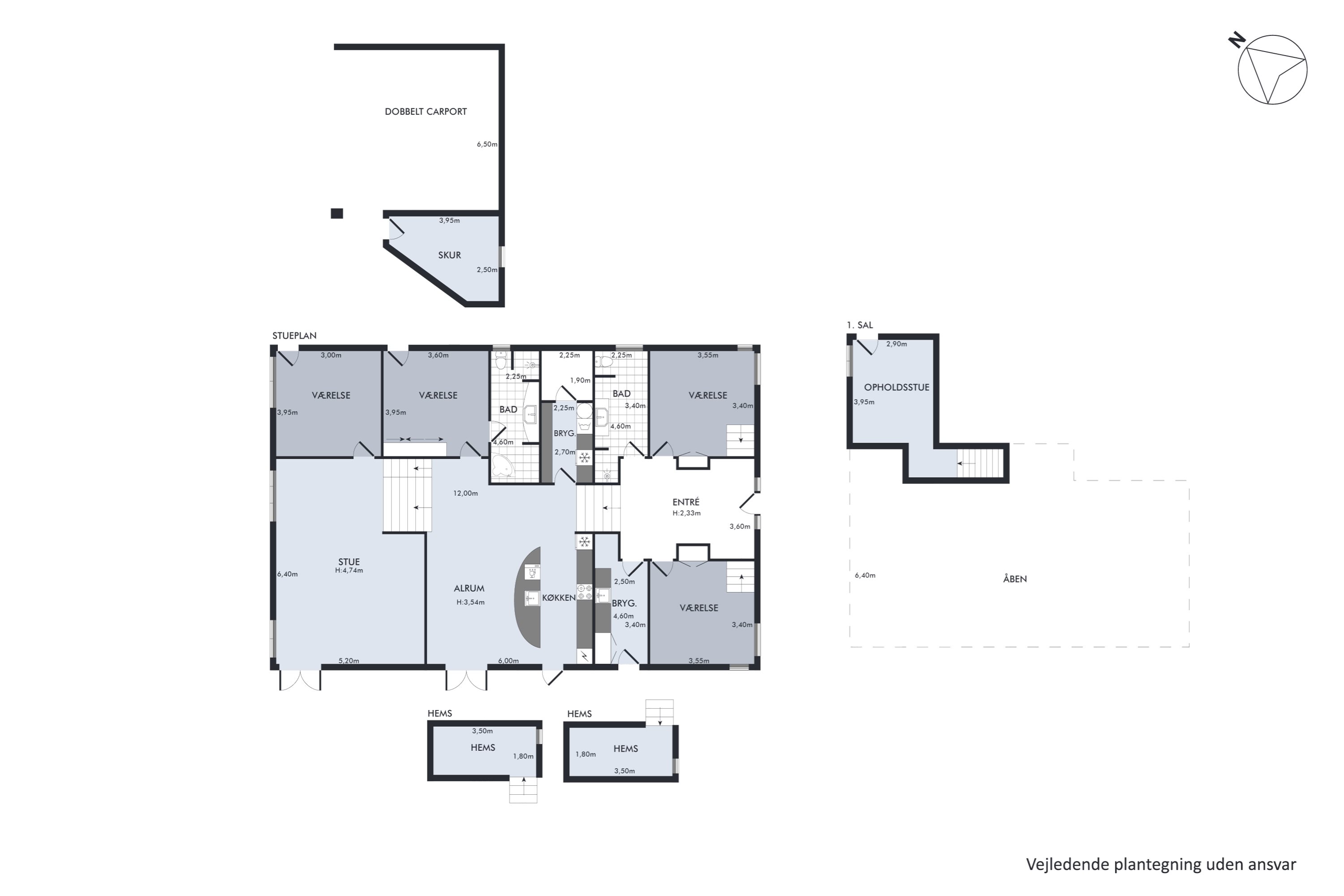 Plantegninger billede af Præstemarken 16D, 8960 Randers SØ