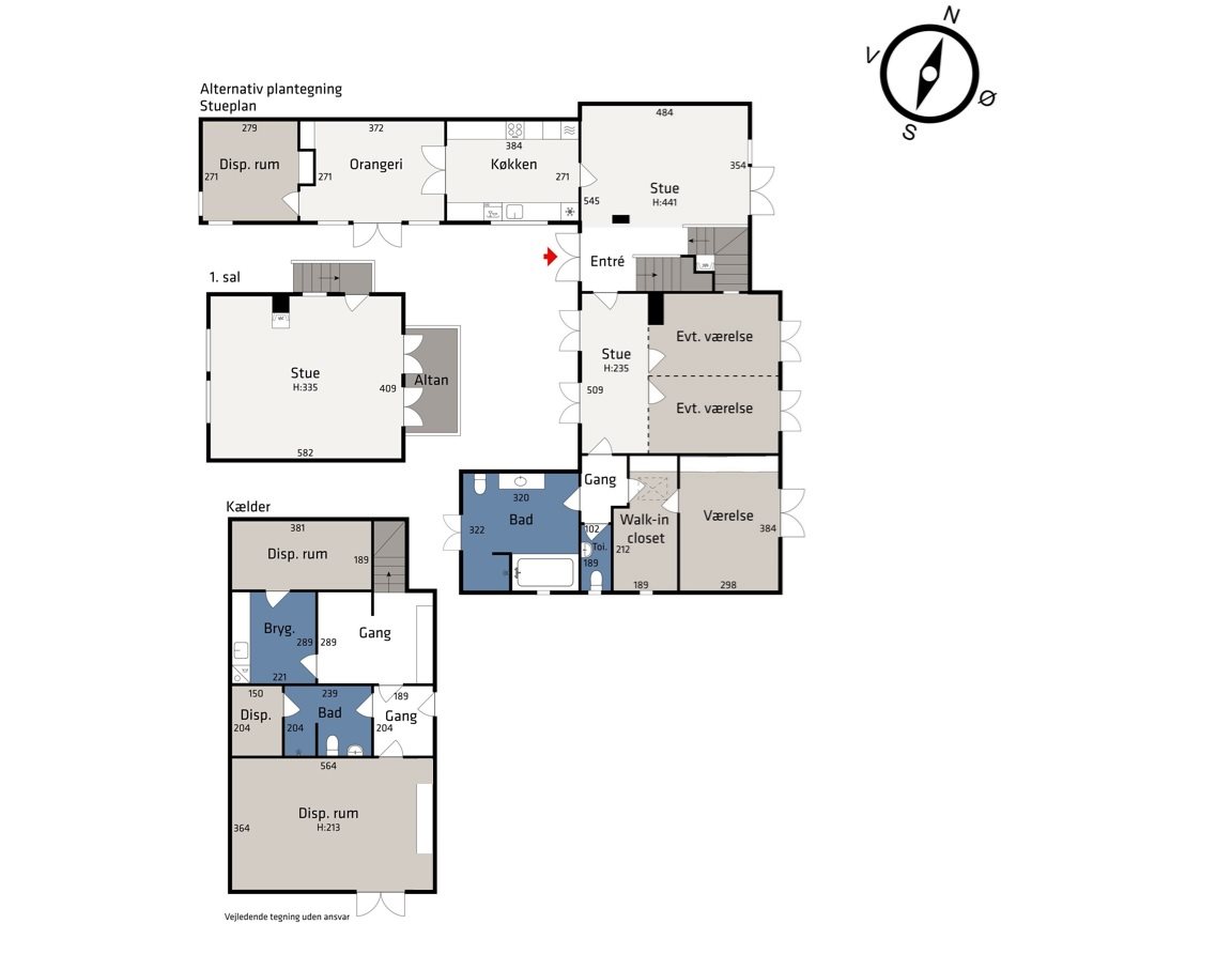 Plantegninger billede af Bævervej 15, 8270 Højbjerg