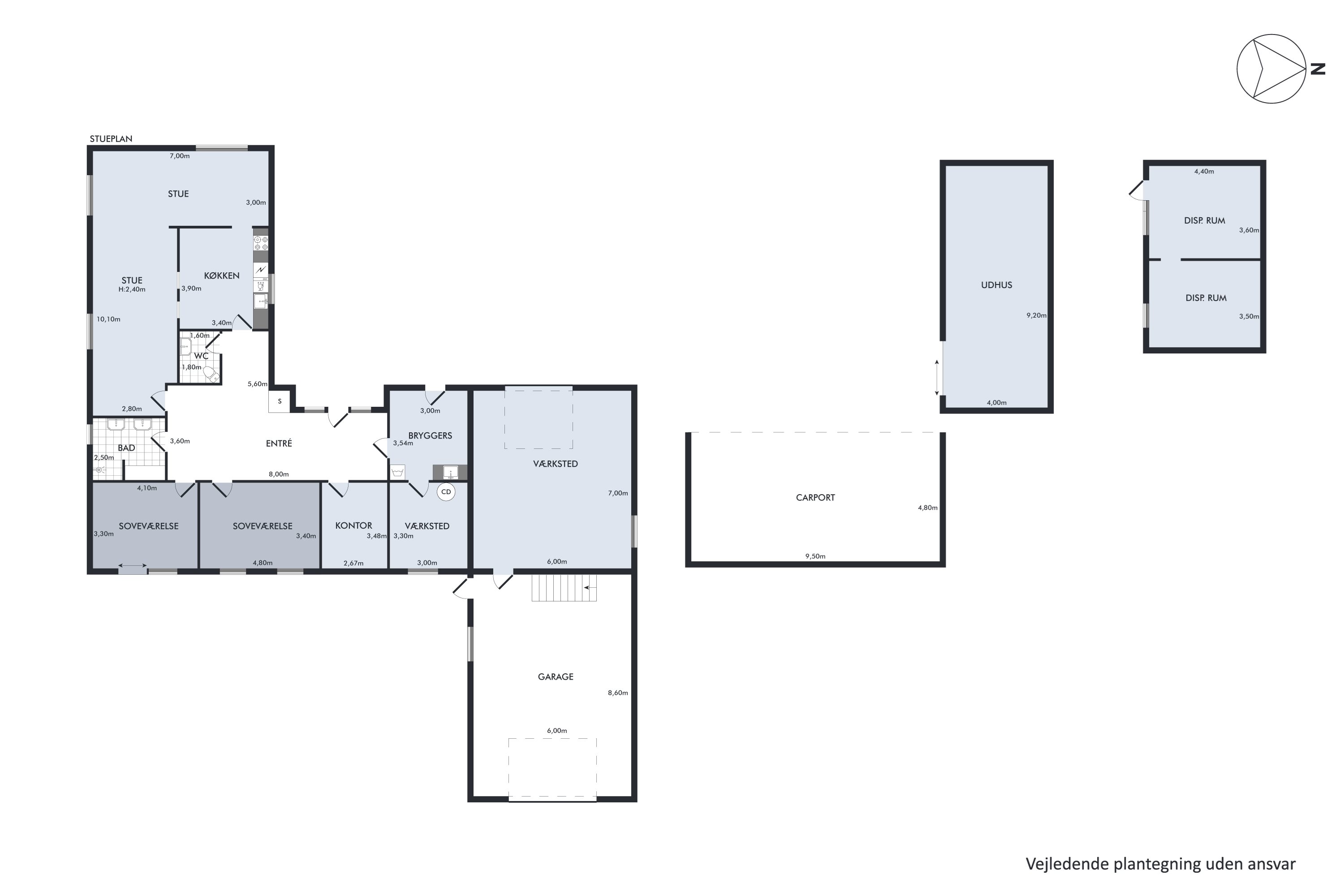 Plantegninger billede af Lille Stokkebjergvej 1, 4450 Jyderup