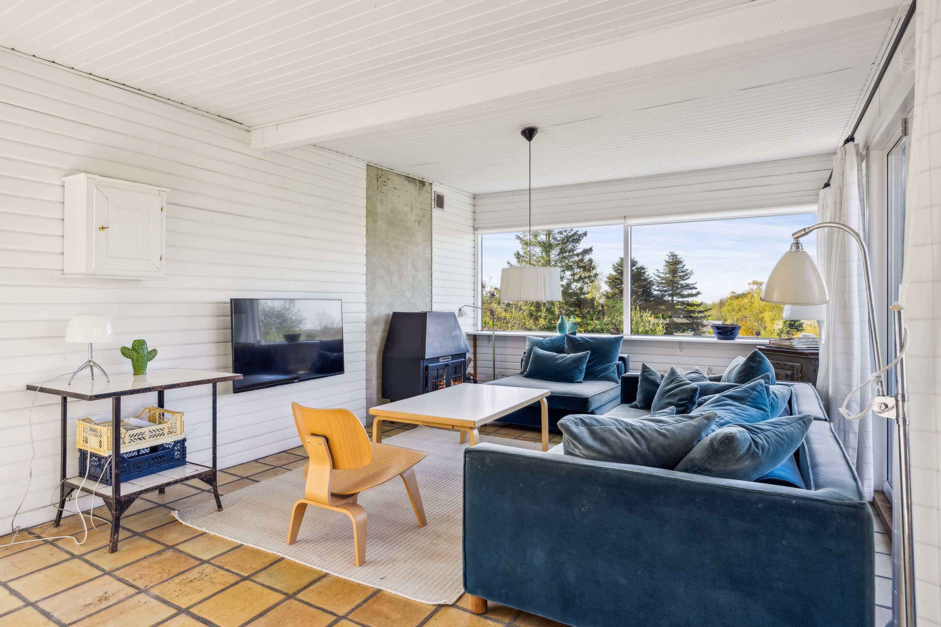 Miniaturebillede 2: stue. Billede af Vibevej 6, Lyngsbæk Strand, 8400 Ebeltoft