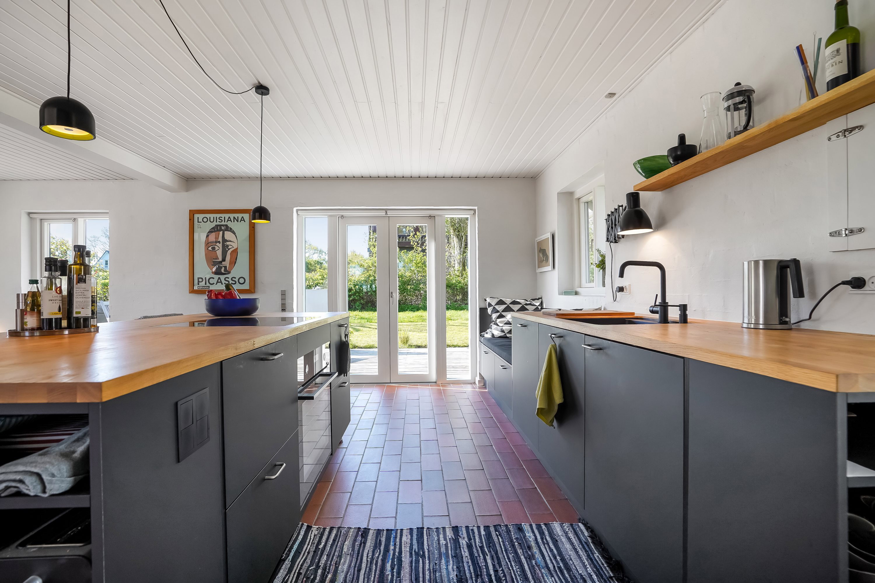 Fremhævet køkken billede i fuldskærmstilstand. Billede af Daadyrvænget 8, Båring Ege, 5466 Asperup