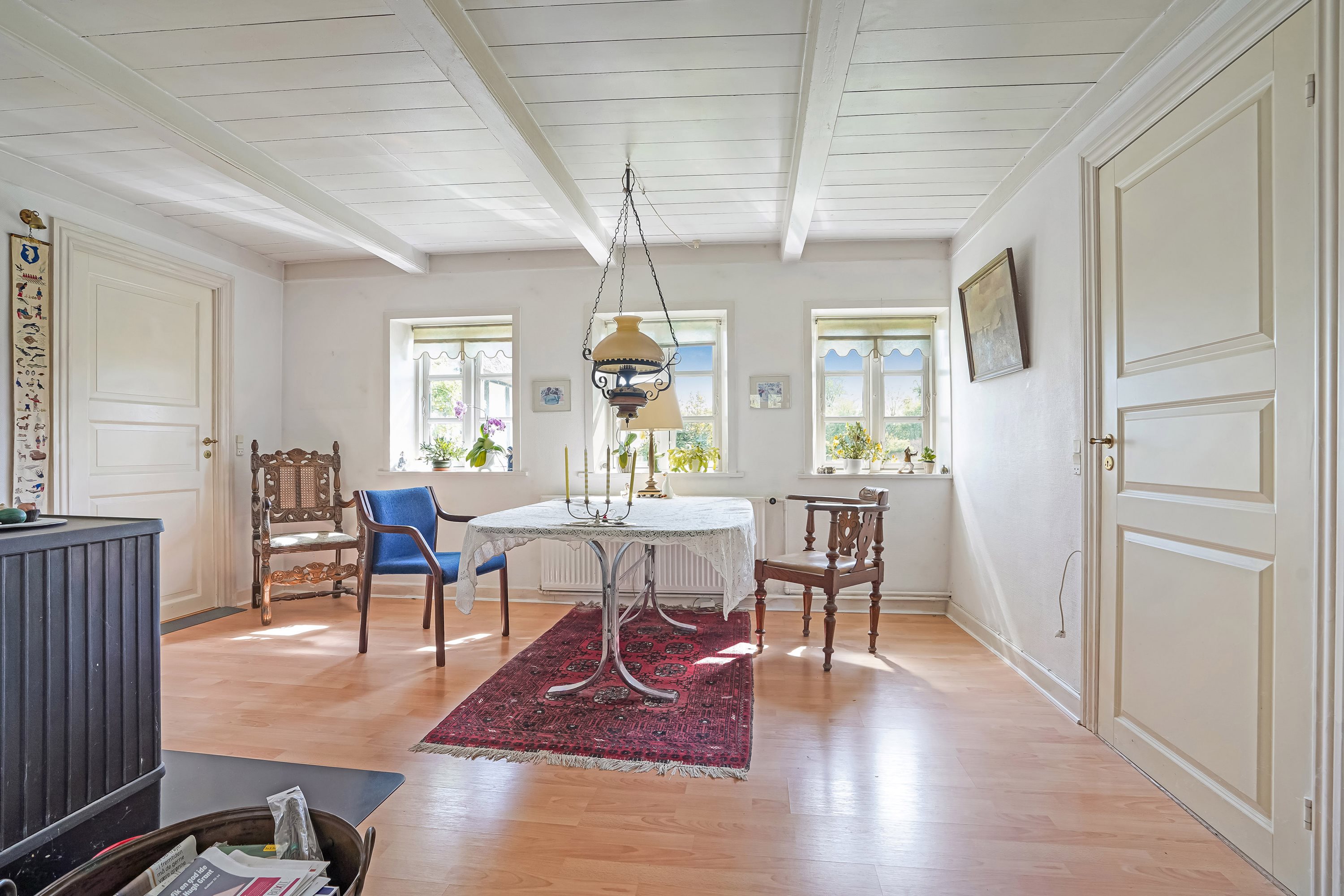 Fremhævet stue billede i fuldskærmstilstand. Billede af Præstebuen 12, Sdr Åby, 5592 Ejby