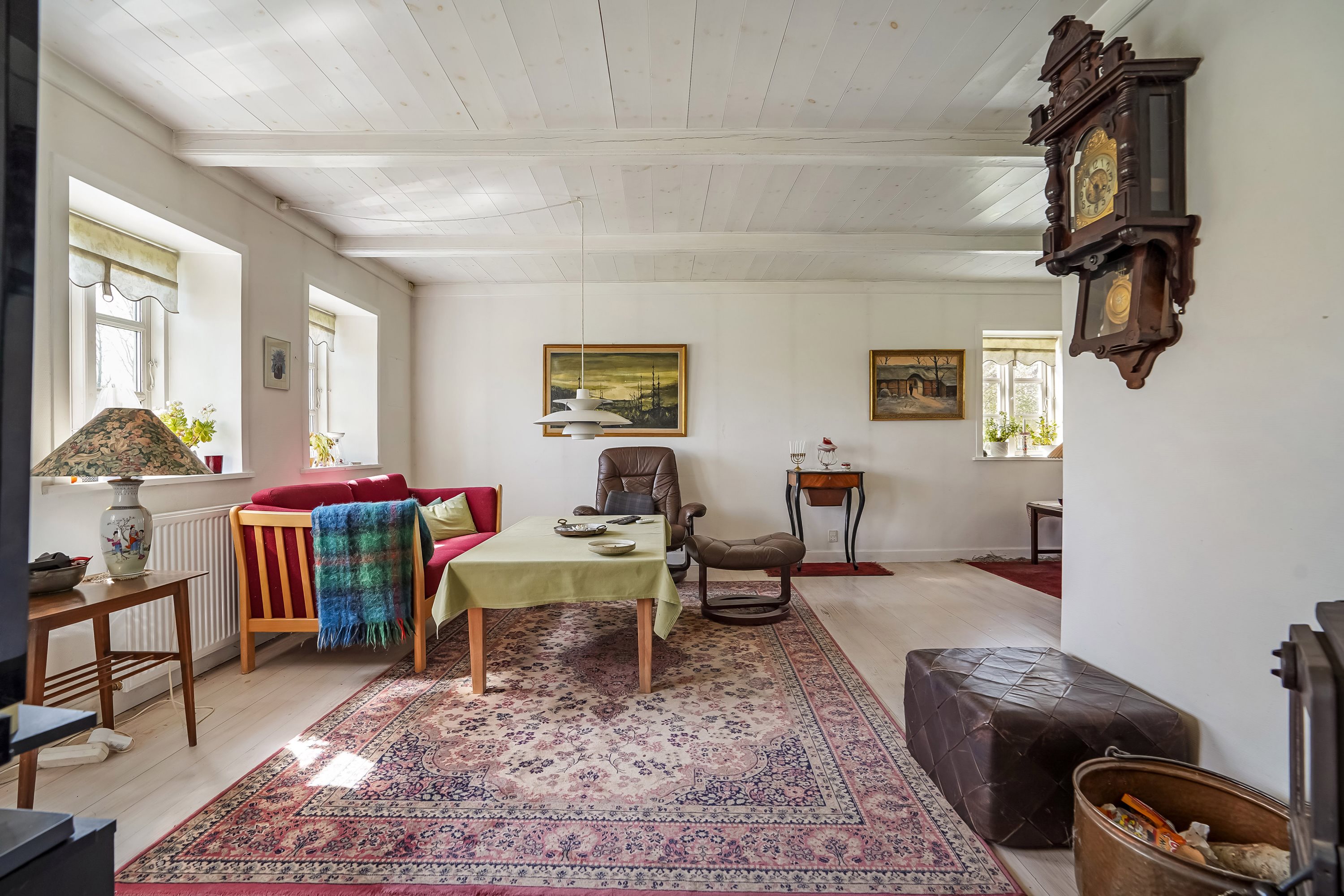 Fremhævet stue billede i fuldskærmstilstand. Billede af Præstebuen 12, Sdr Åby, 5592 Ejby