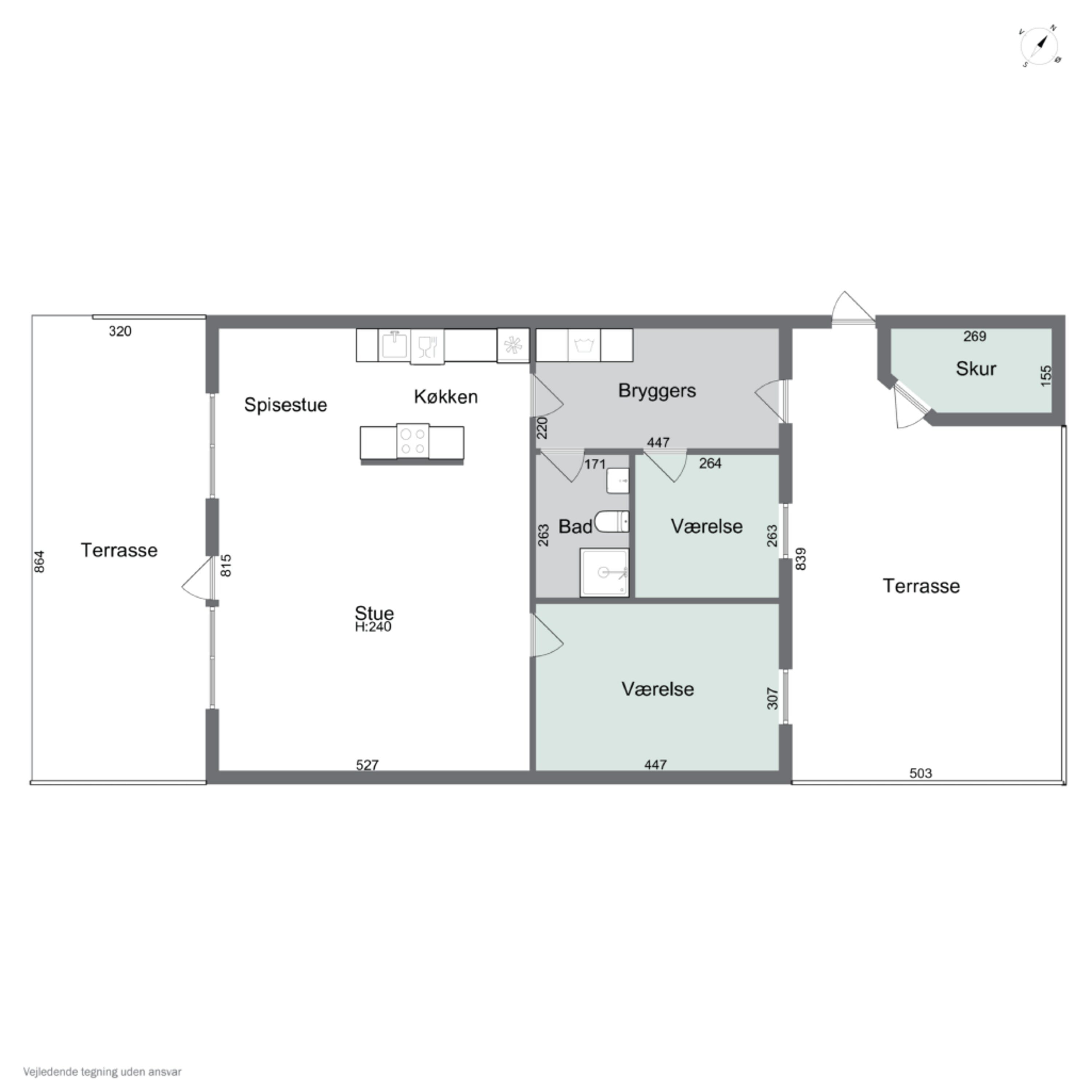 Plantegninger billede af Vinkelvej 1A, 4573 Højby