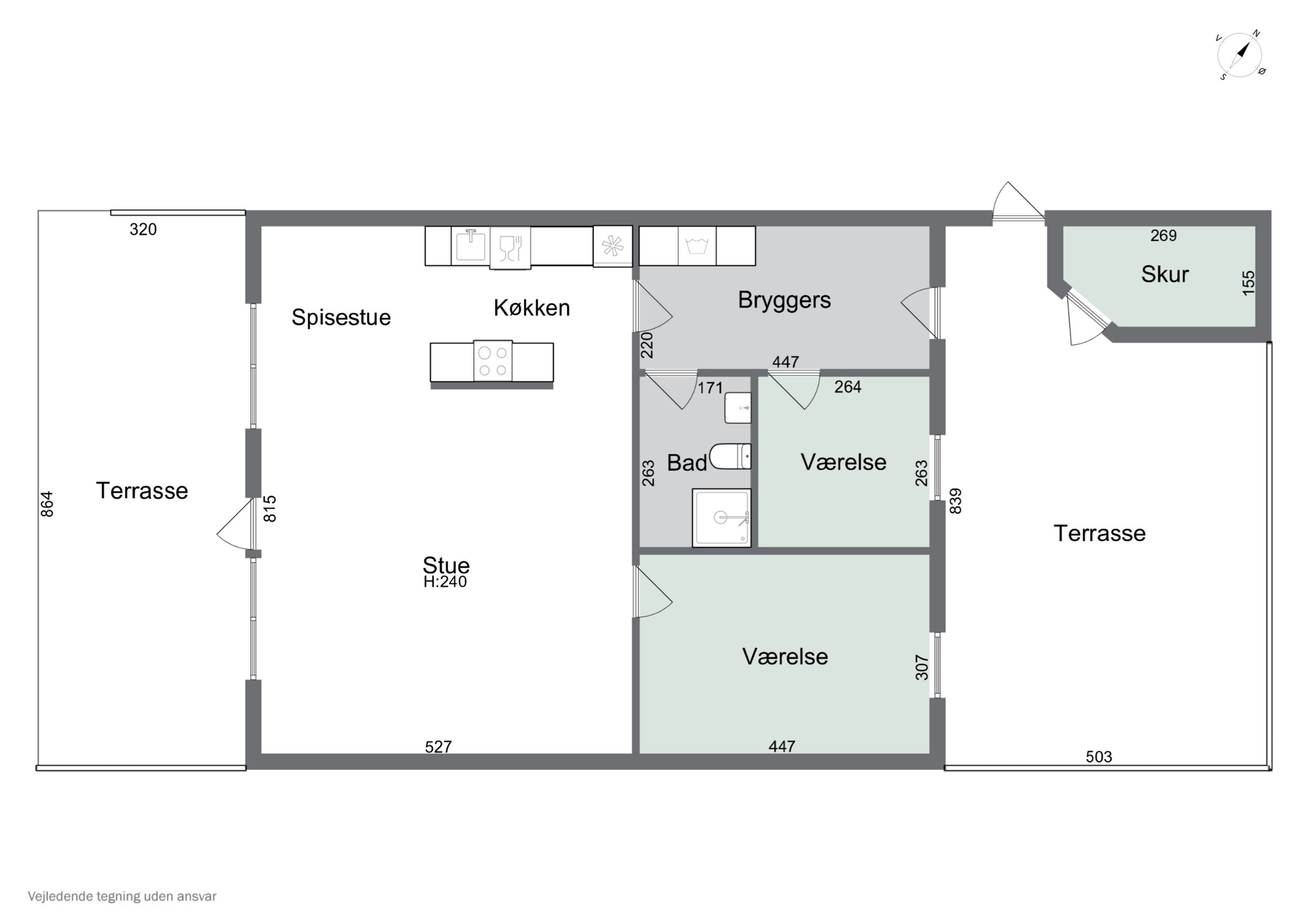 Plantegninger billede af Vinkelvej 1A, 4573 Højby