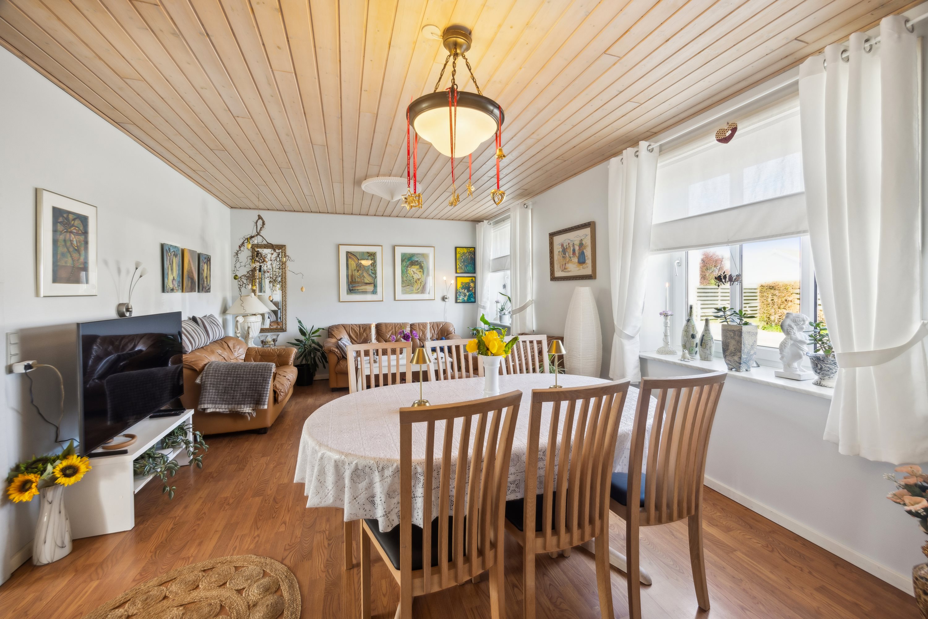 Fremhævet stue billede i fuldskærmstilstand. Billede af Vestergade 71, Ulsted, 9370 Hals