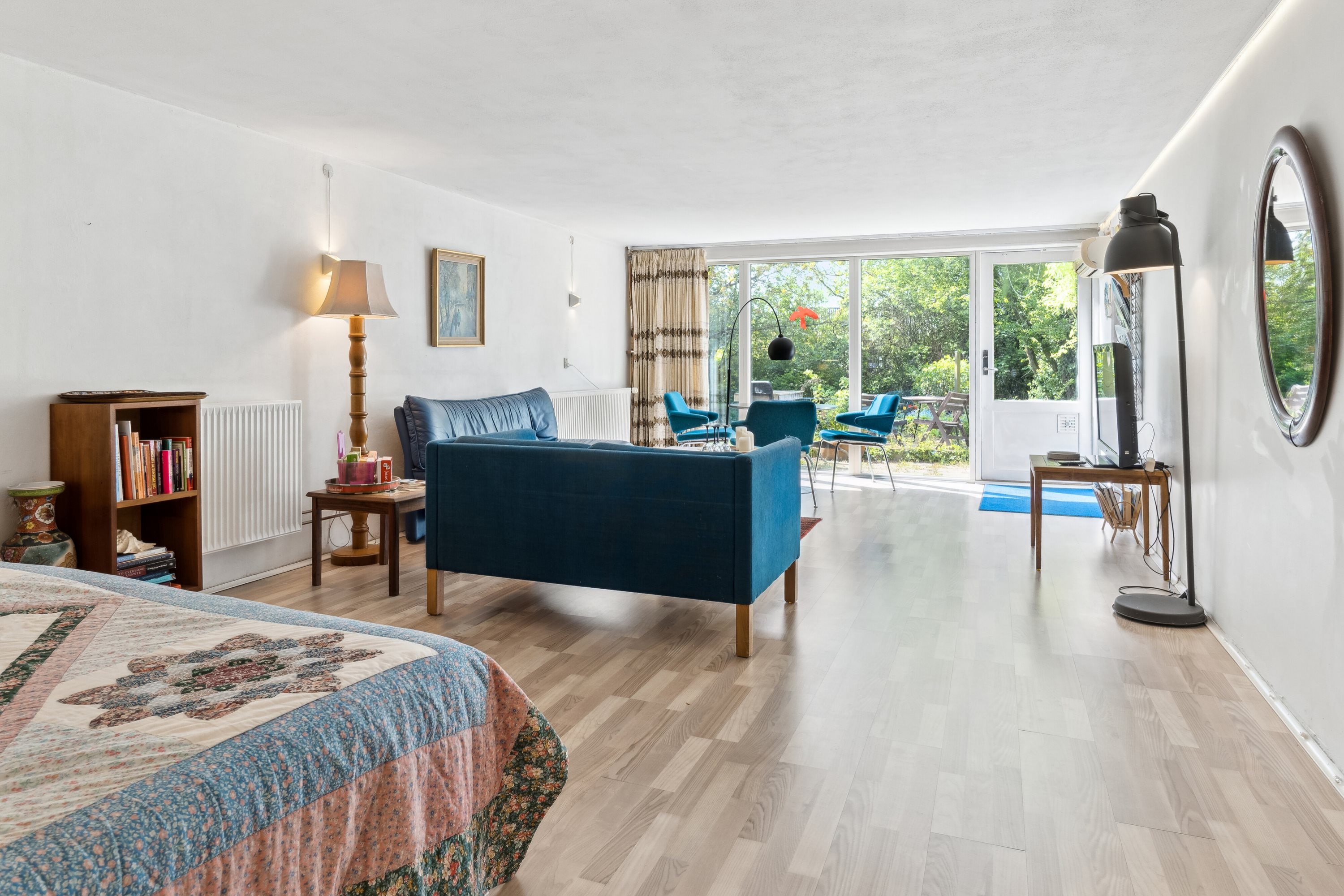 Fremhævet stue billede i fuldskærmstilstand. Billede af Bellisvej 28, 4300 Holbæk