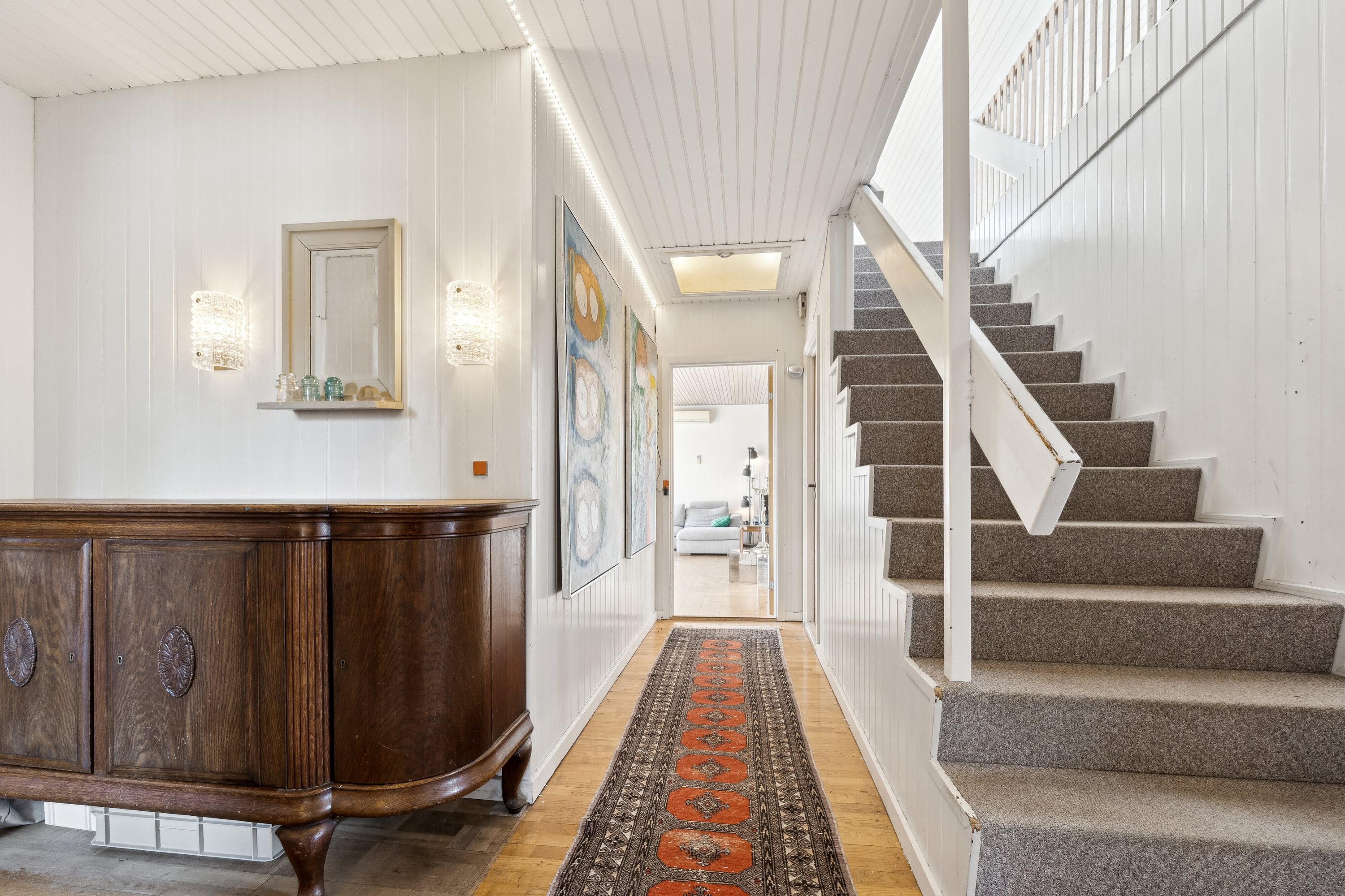 Fremhævet gang billede i fuldskærmstilstand. Billede af Bellisvej 28, 4300 Holbæk