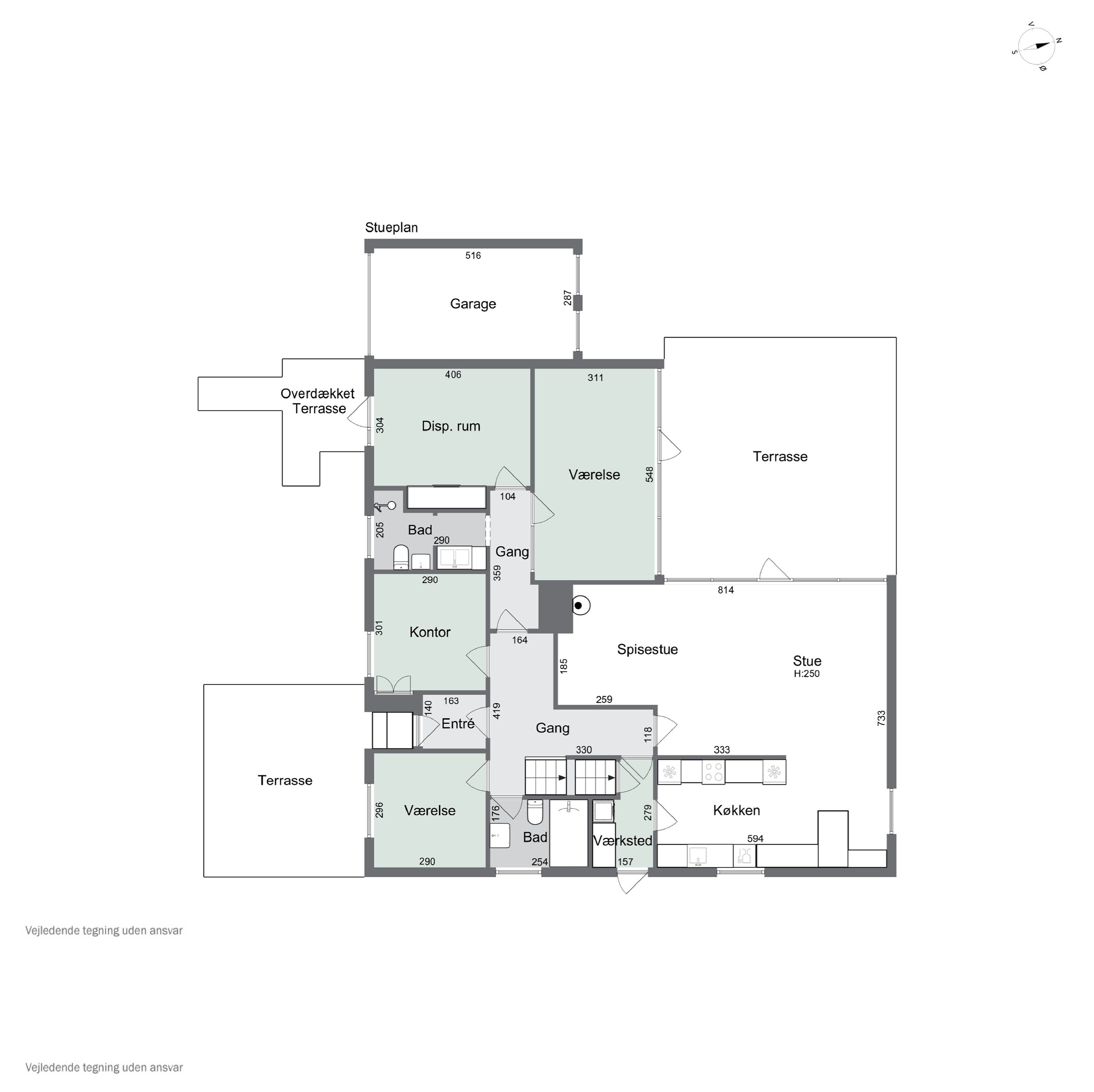 Plantegninger billede af Bellisvej 28, 4300 Holbæk