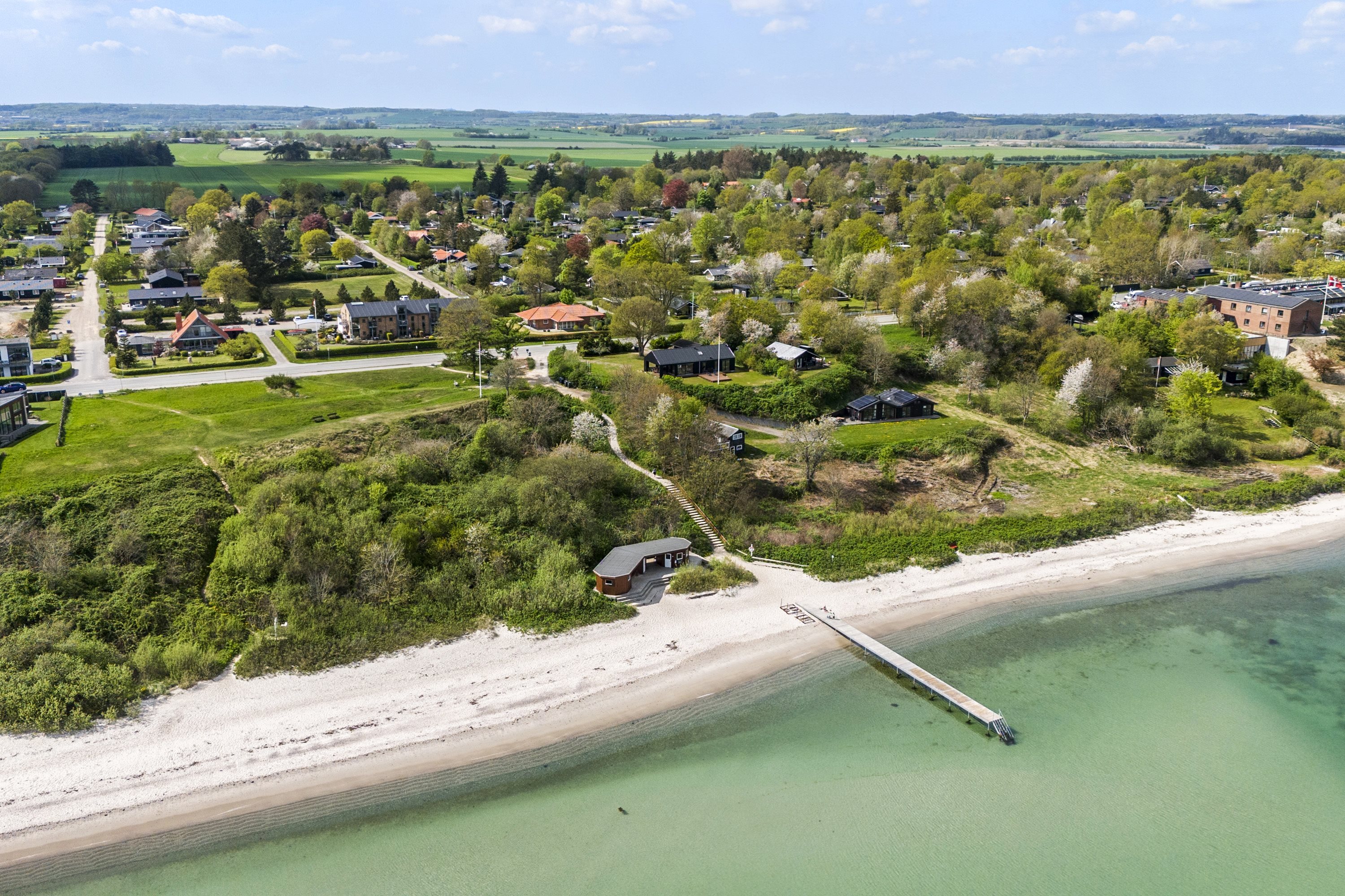 Fremhævet havudsigt billede i fuldskærmstilstand. Billede af Kystvejen 99C, Rude Strand, 8300 Odder