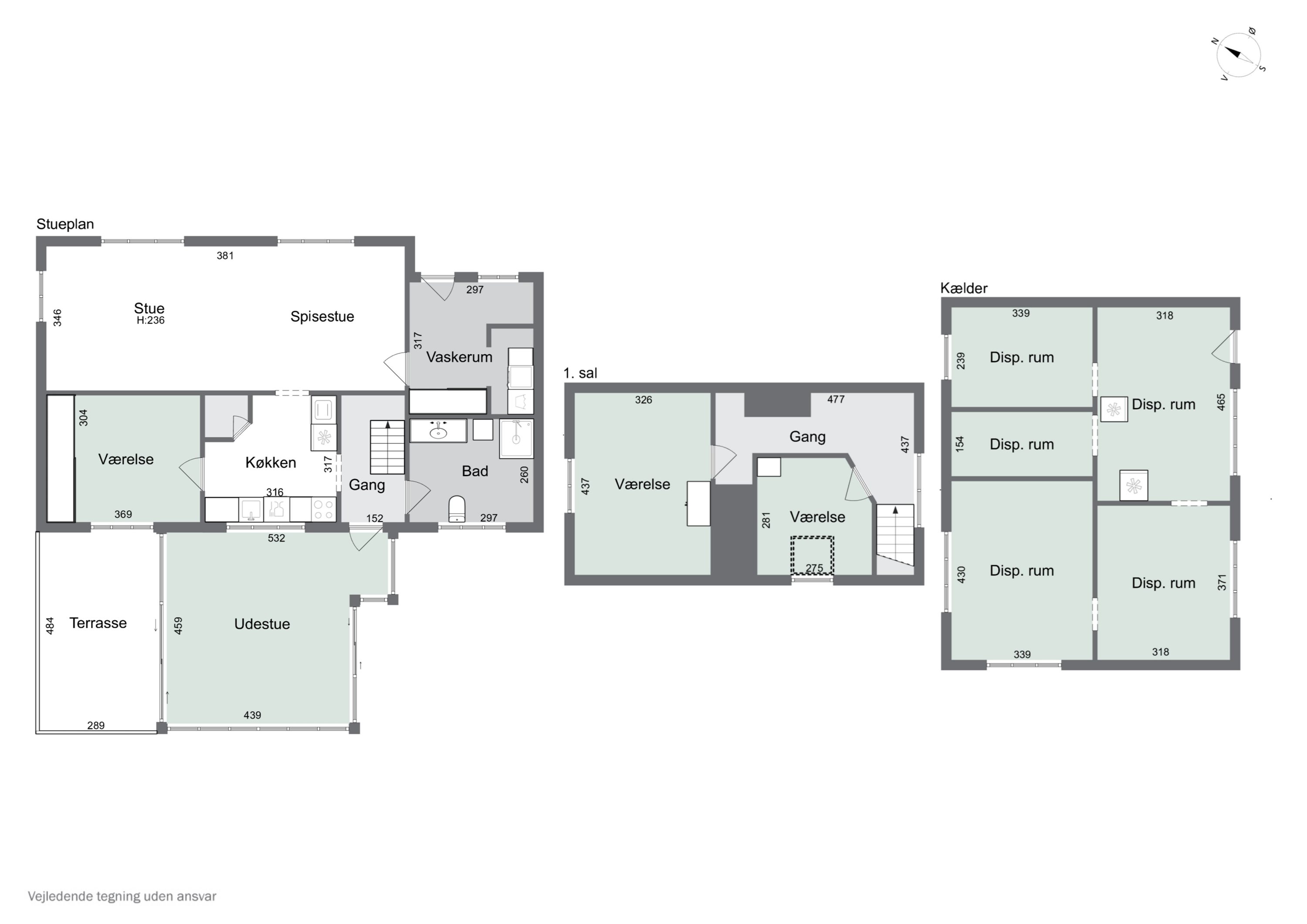Plantegninger billede af Vorupørvej 143, Hundborg, 7700 Thisted