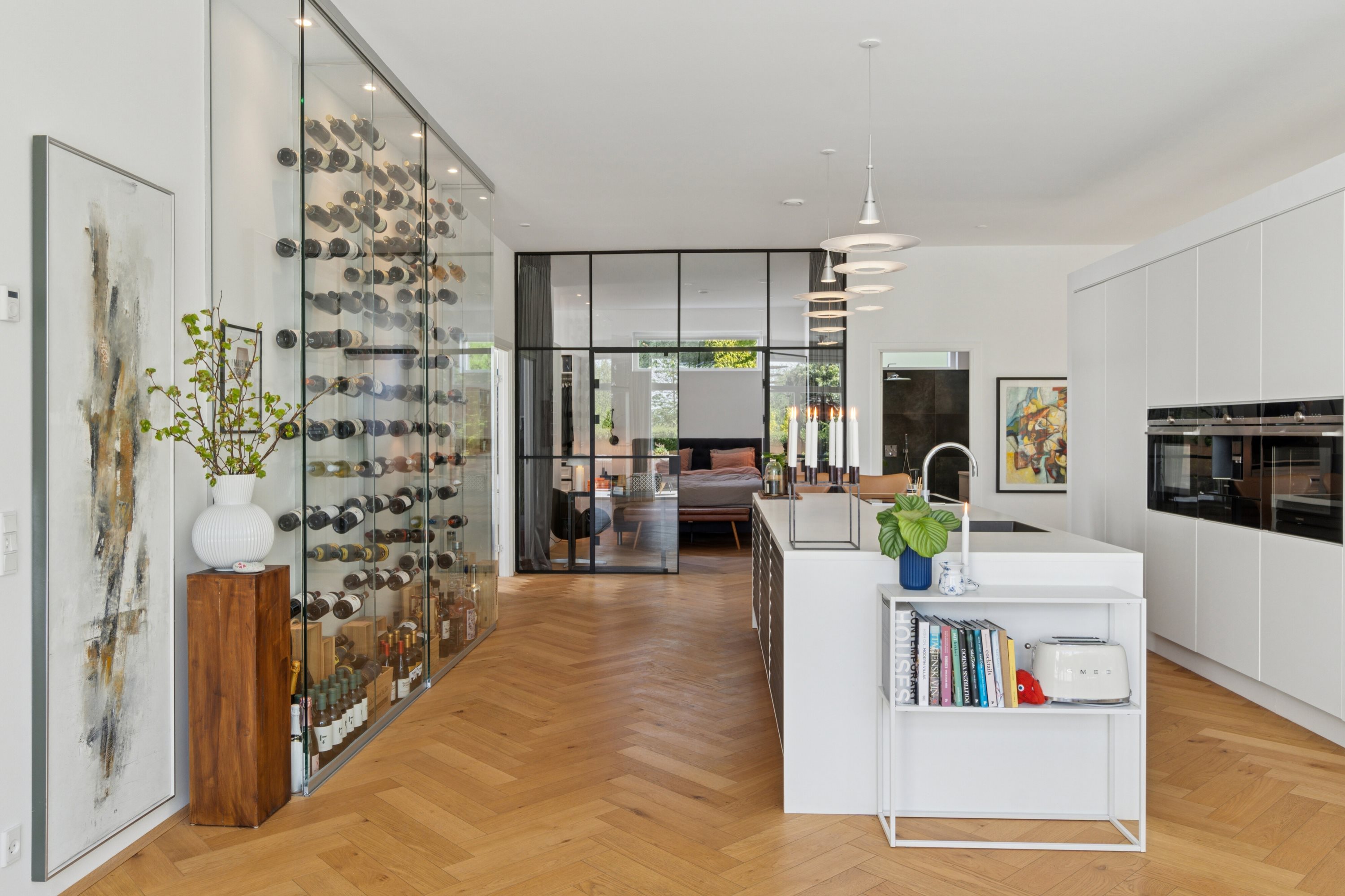 Fremhævet køkken billede i fuldskærmstilstand. Billede af Kongelyset 3C, 4200 Slagelse