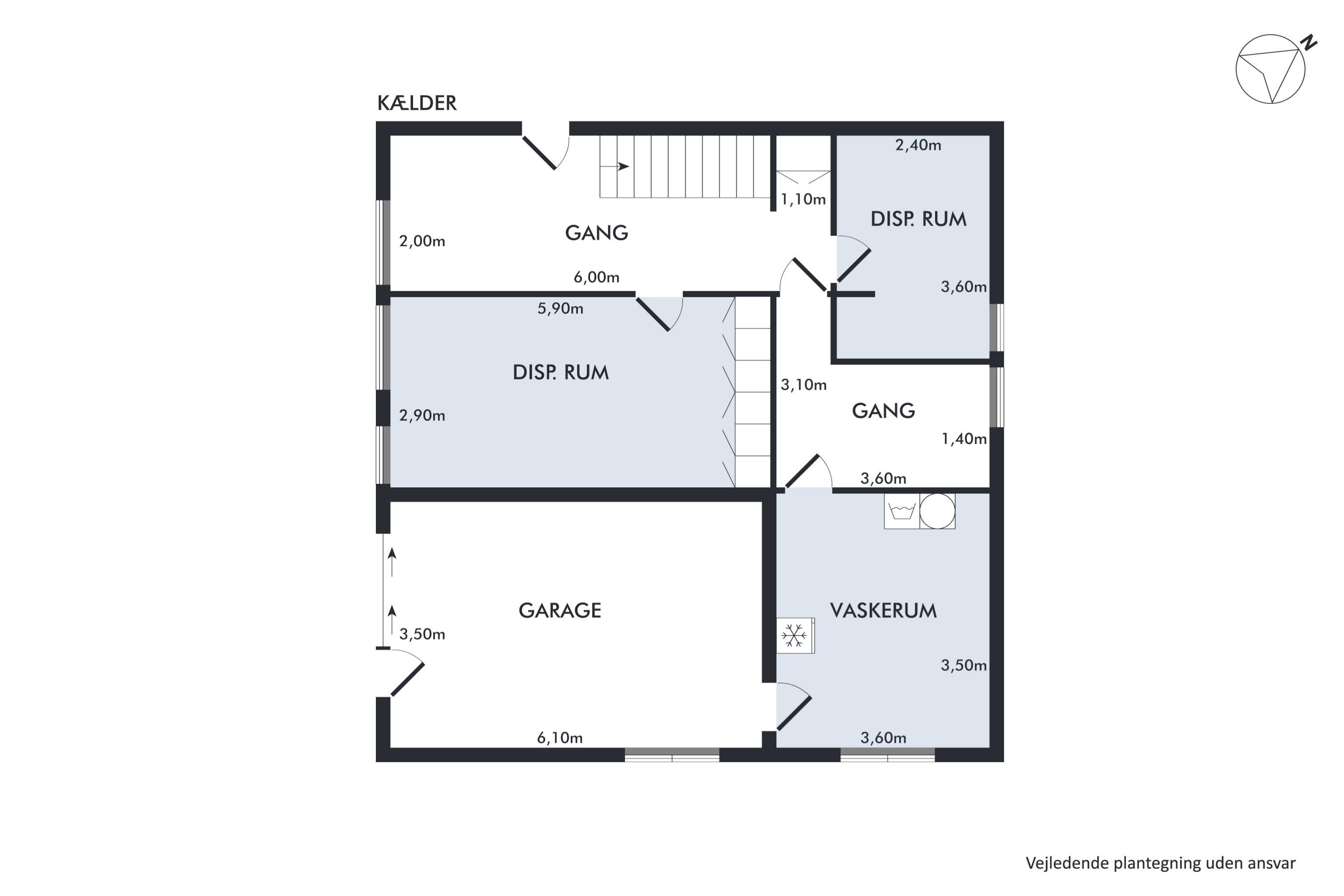 Plantegninger billede af Bjerrevej 7, 8840 Rødkærsbro