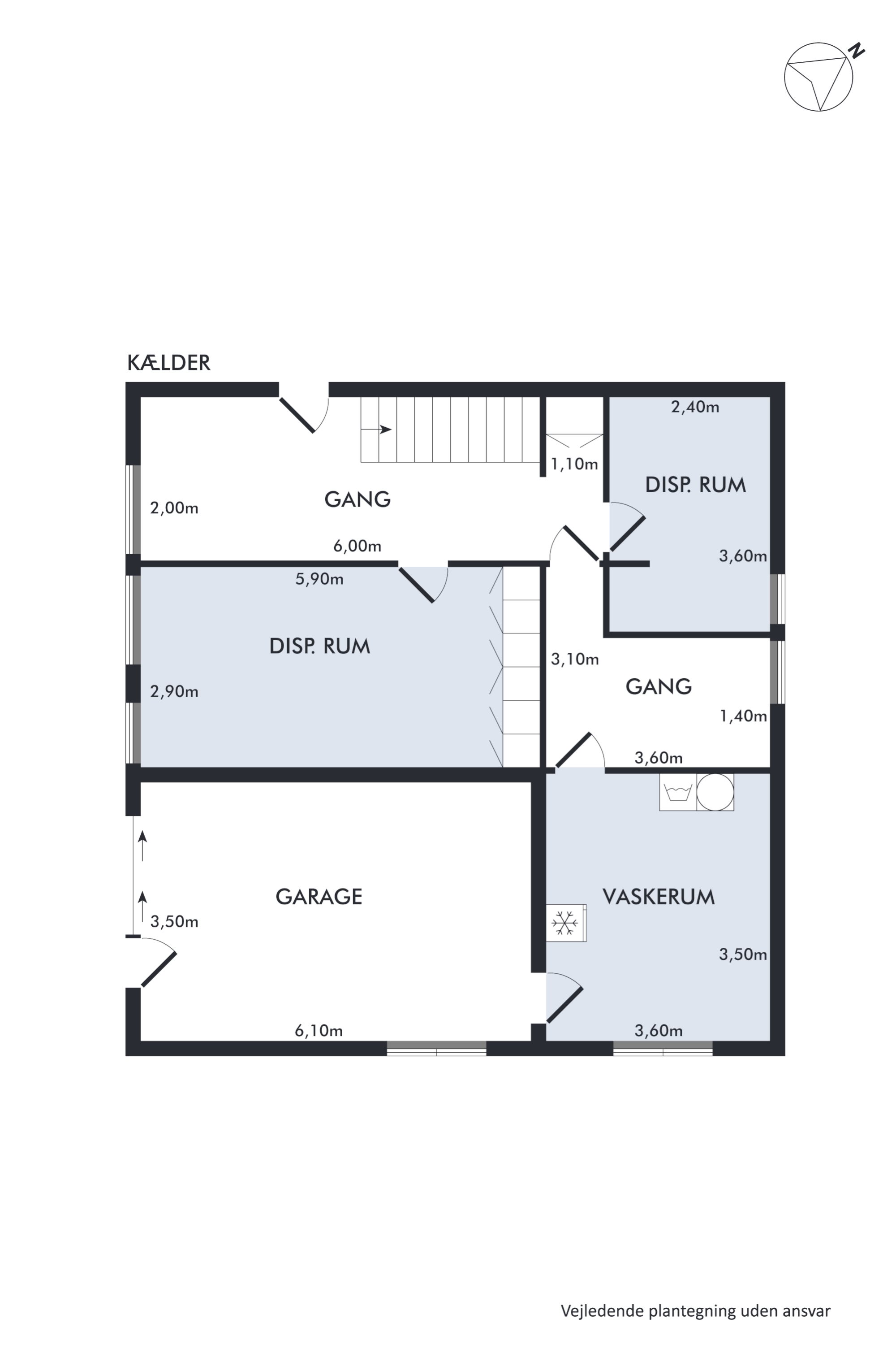 Plantegninger billede af Bjerrevej 7, 8840 Rødkærsbro
