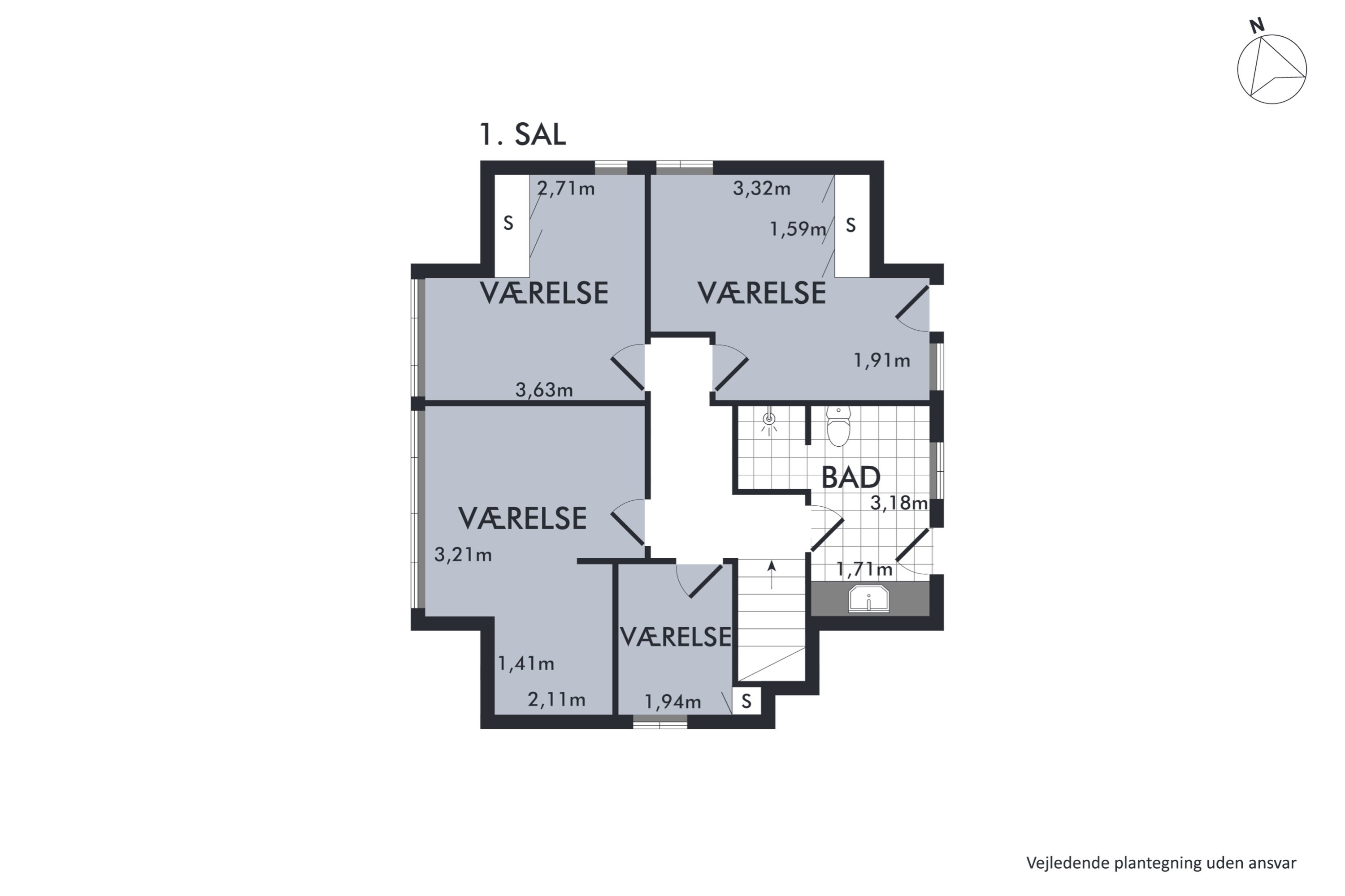 Plantegninger billede af Grenåvej 689, 8541 Skødstrup