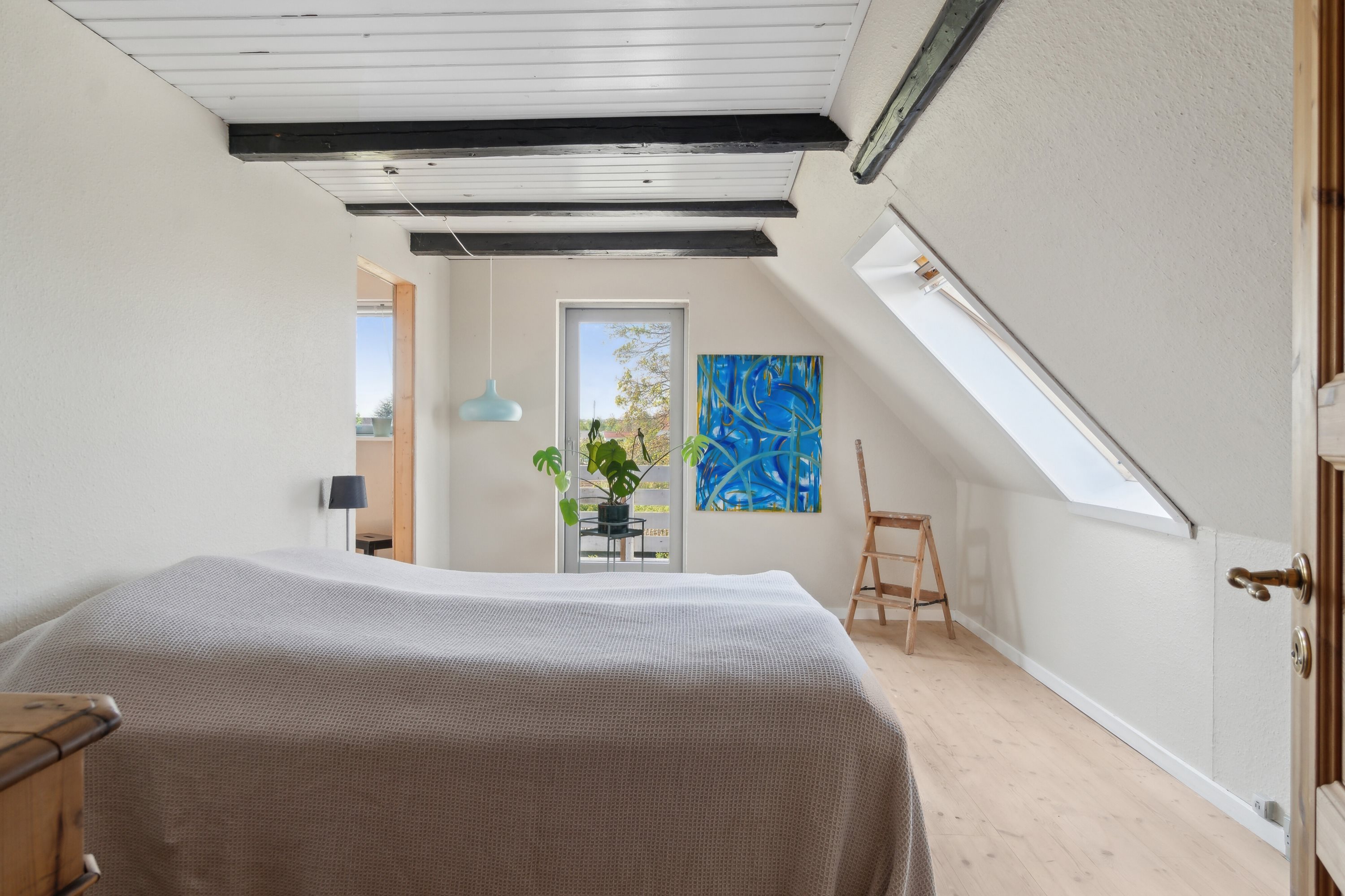 Fremhævet soveværelse billede i fuldskærmstilstand. Billede af Rørvigvej 86, 4500 Nykøbing Sj