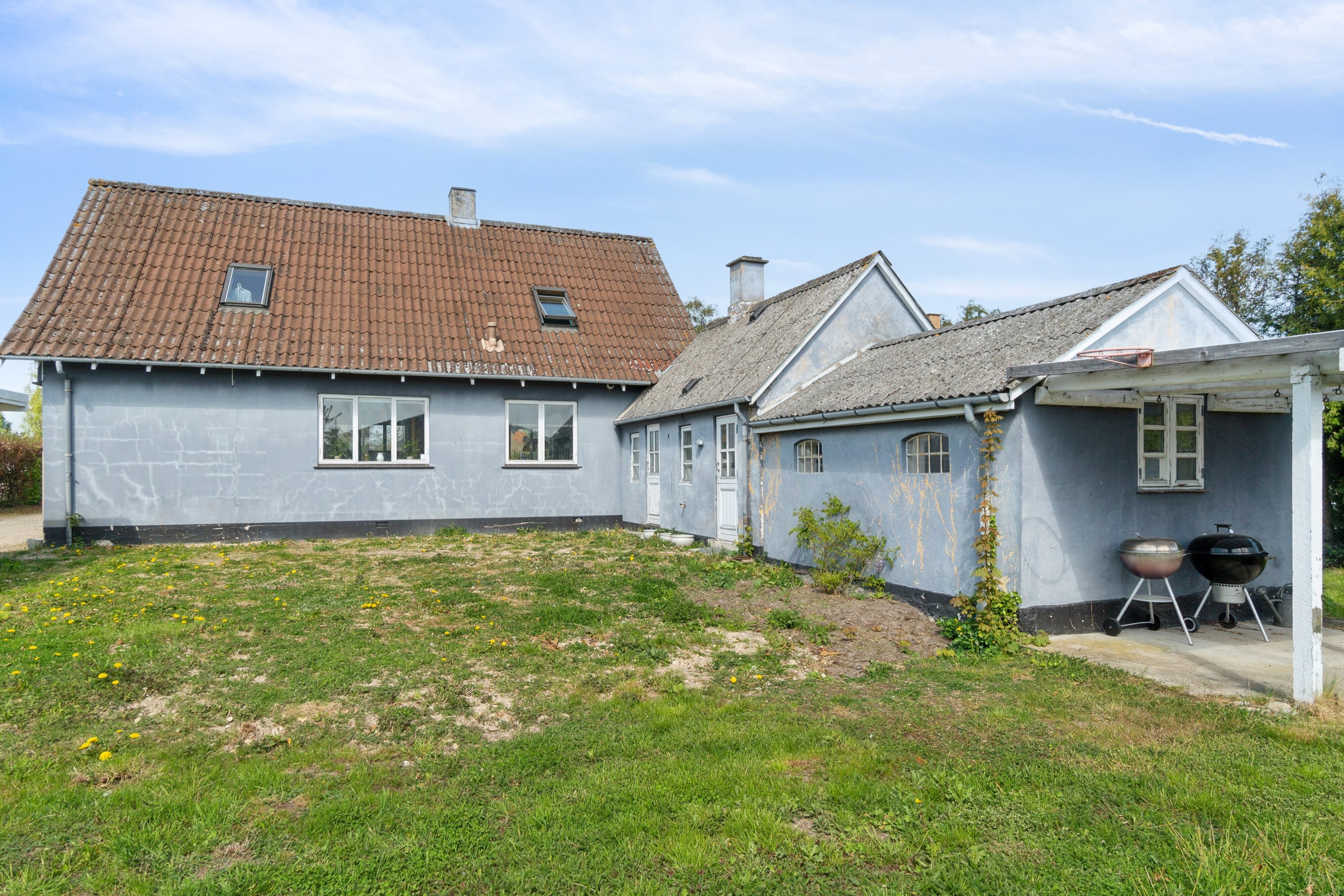 Miniaturebillede 1: set fra haven. Billede af Rørvigvej 86, 4500 Nykøbing Sj