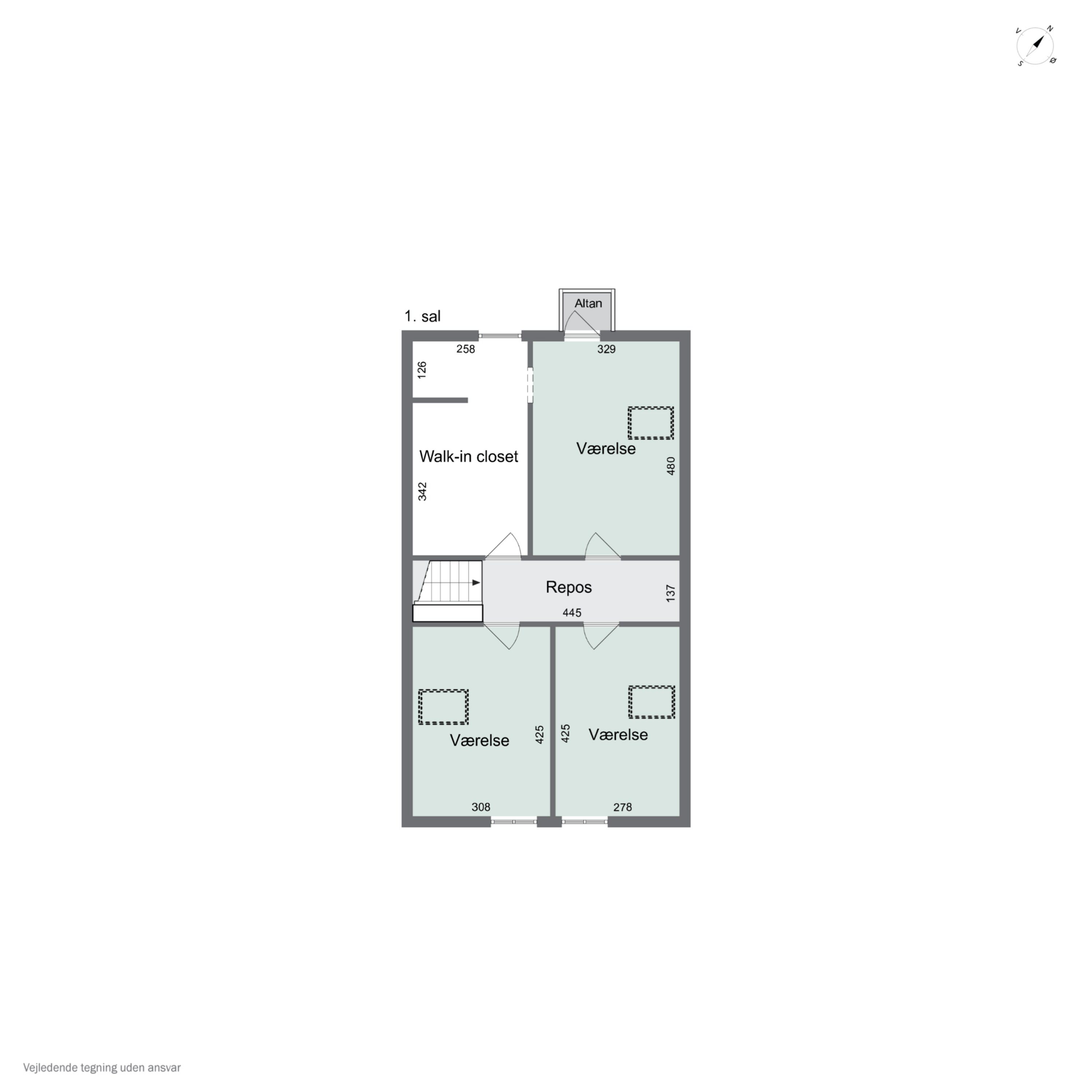 Plantegninger billede af Rørvigvej 86, 4500 Nykøbing Sj