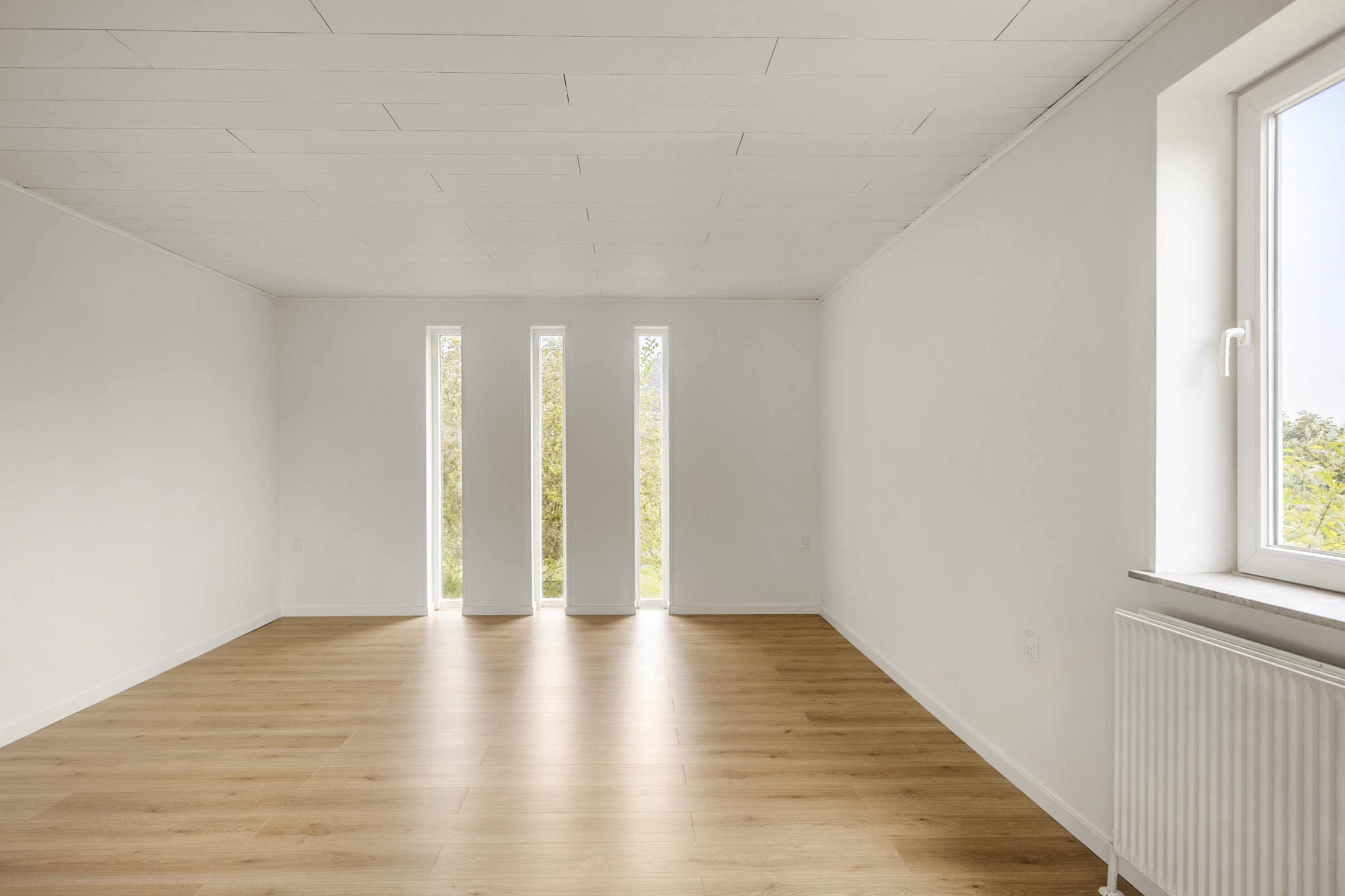 Fremhævet stue billede i fuldskærmstilstand. Billede af Ahlefeldtvej 17, Søgaard, 6200 Aabenraa