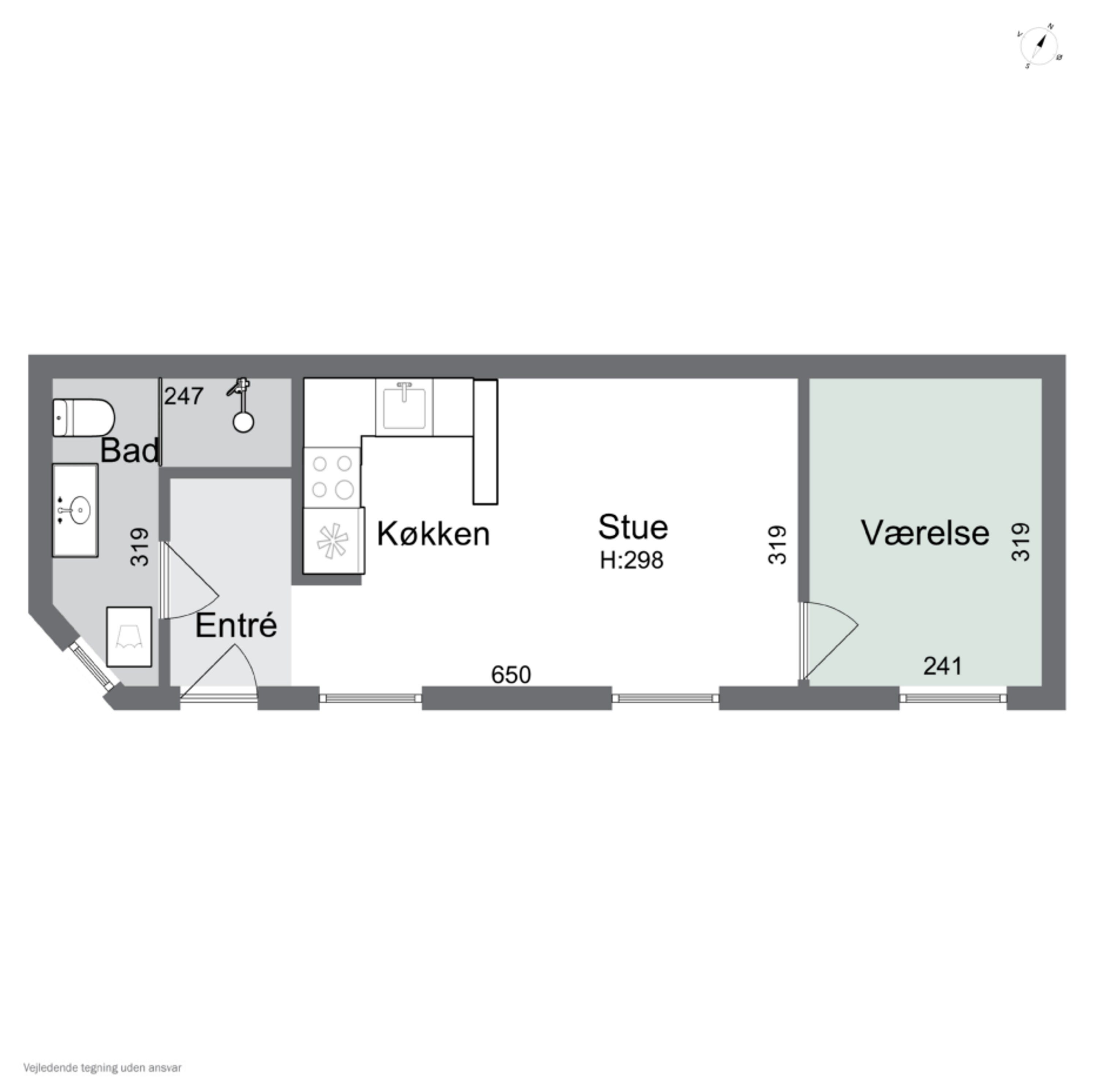 Plantegninger billede af Lundevej 20C, 5700 Svendborg