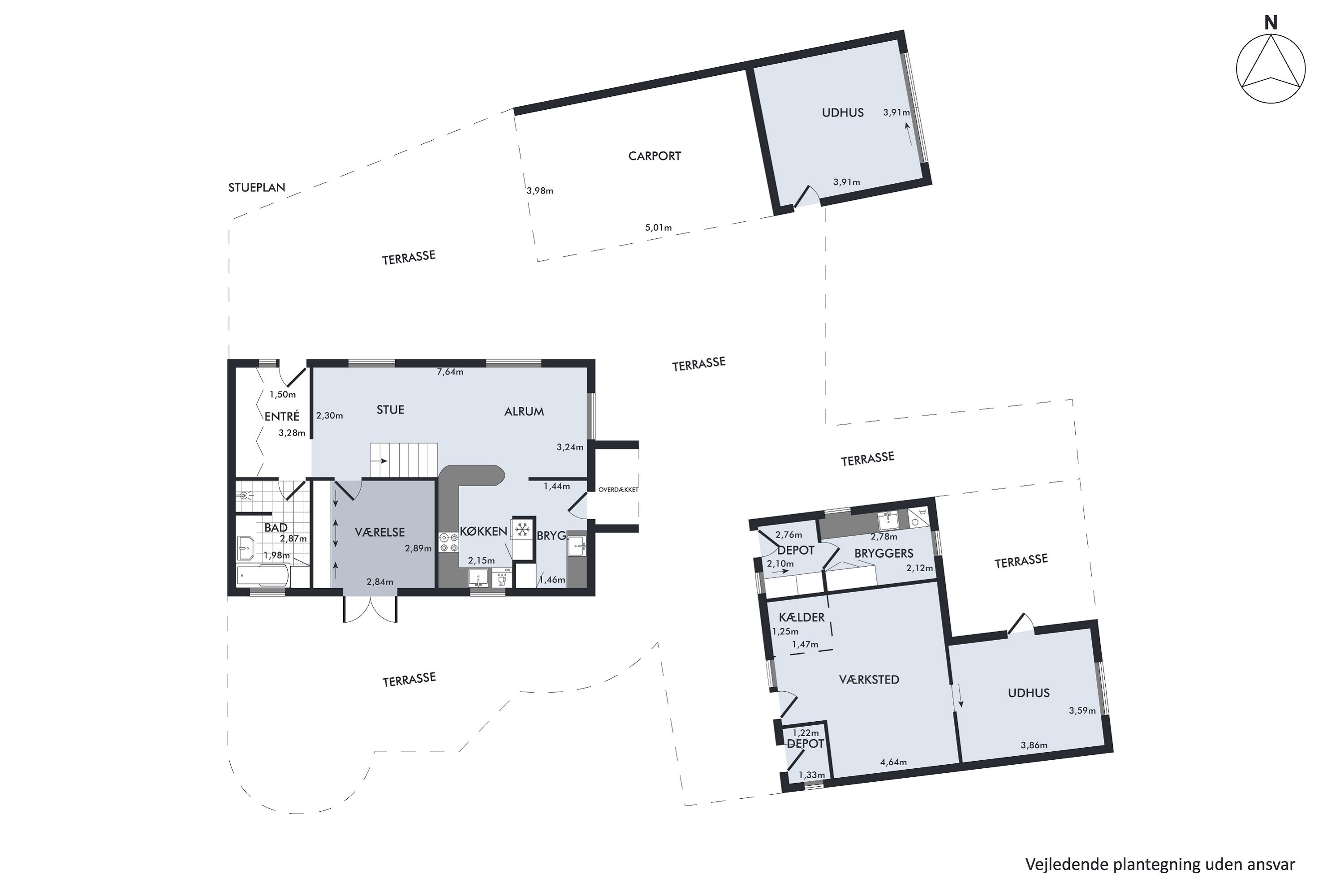 Plantegninger billede af Havvejen 30, Udbyhøj, 8950 Ørsted