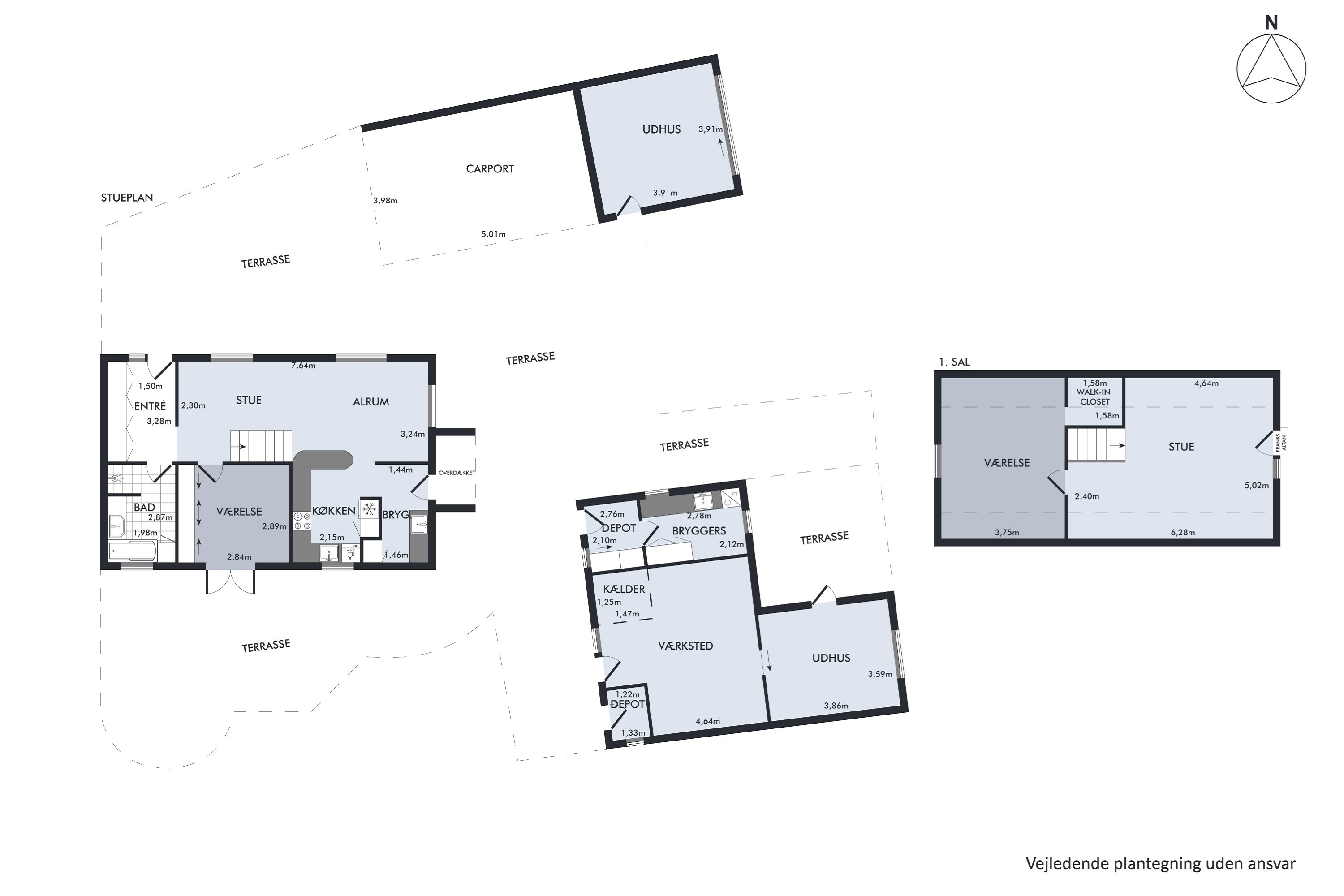 Plantegninger billede af Havvejen 30, Udbyhøj, 8950 Ørsted