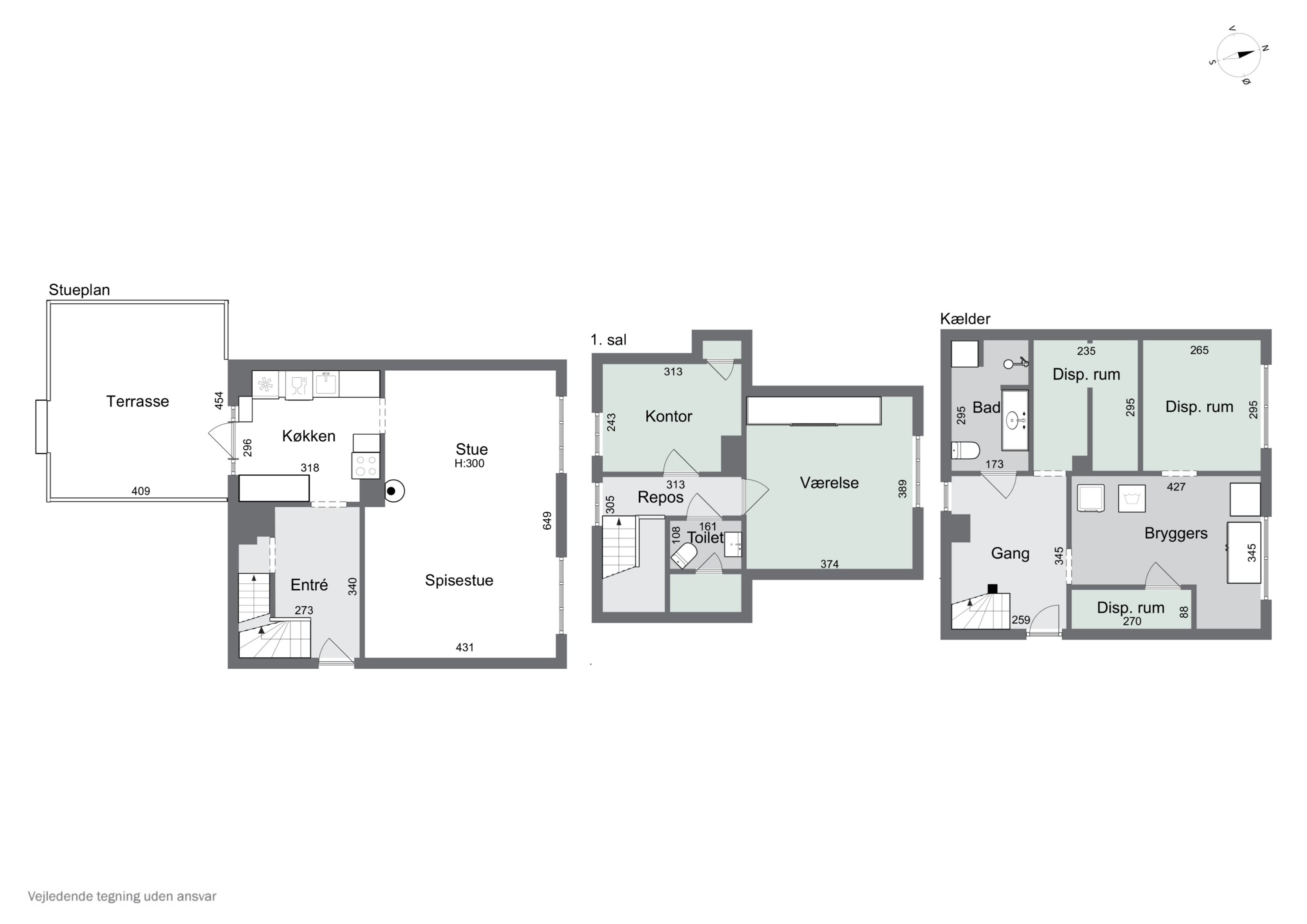 Plantegninger billede af Klokkervænget 3, Tåsinge, 5700 Svendborg
