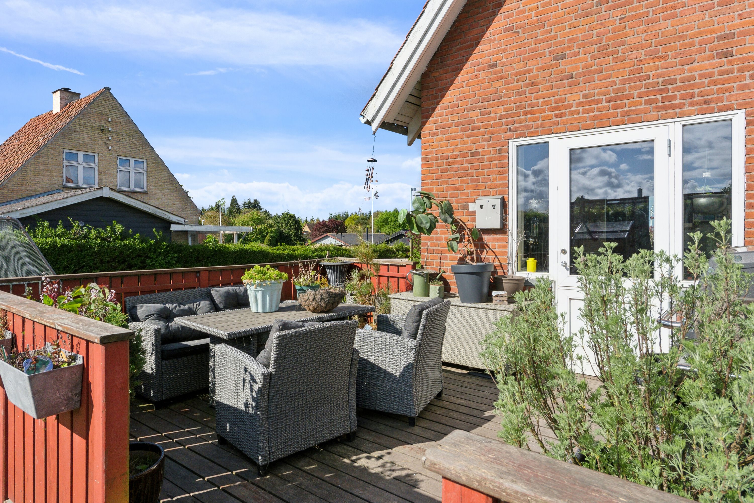 Fremhævet terrasse billede i fuldskærmstilstand. Billede af Klokkervænget 3, Tåsinge, 5700 Svendborg