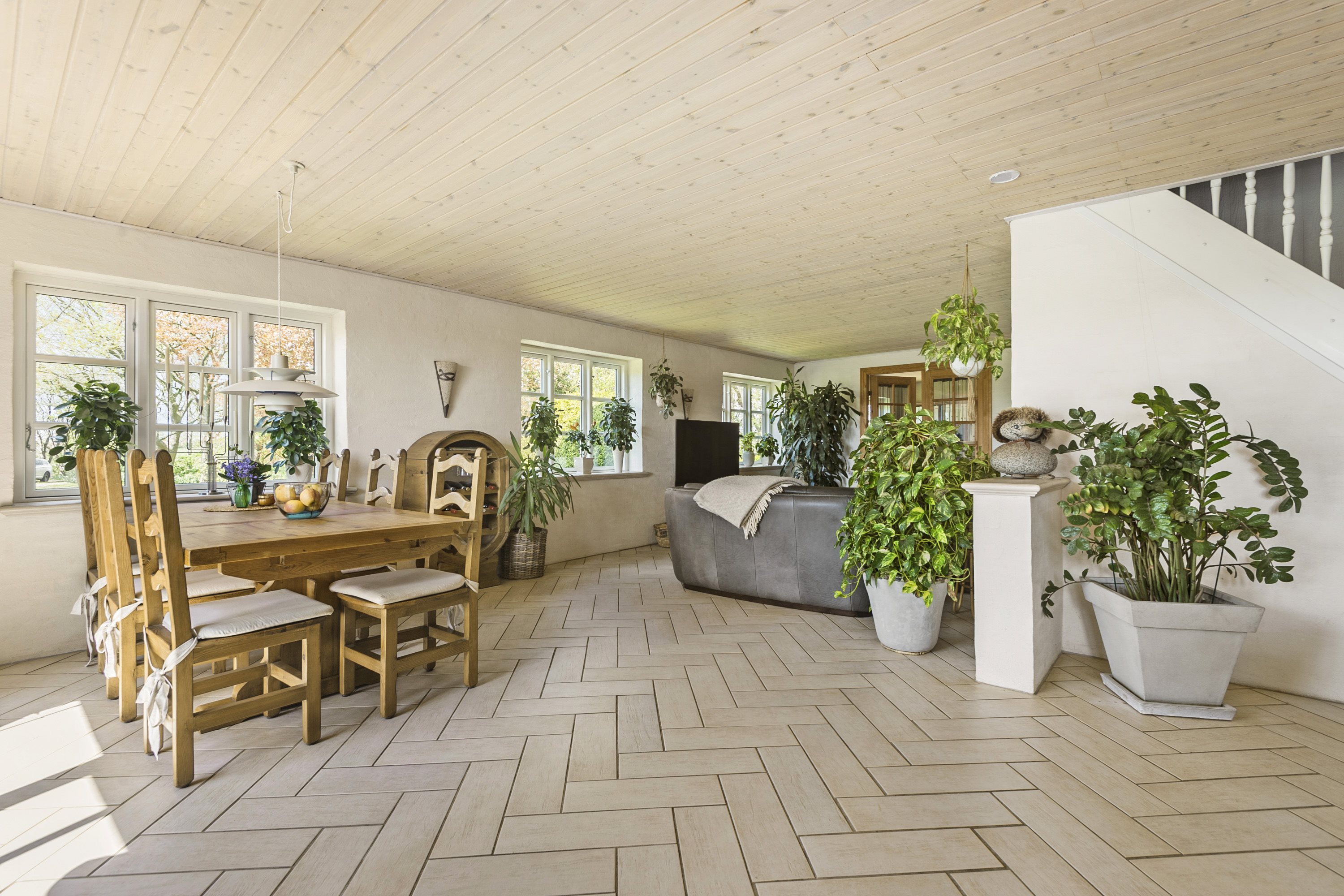 Fremhævet spisestue billede i fuldskærmstilstand. Billede af Debelvej 120, 6855 Outrup