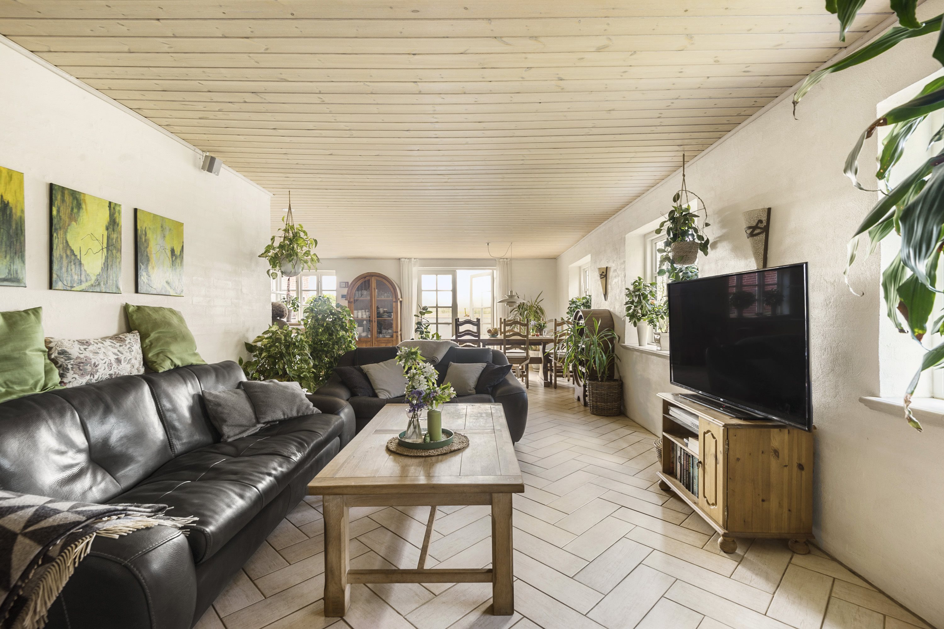 Fremhævet stue billede i fuldskærmstilstand. Billede af Debelvej 120, 6855 Outrup