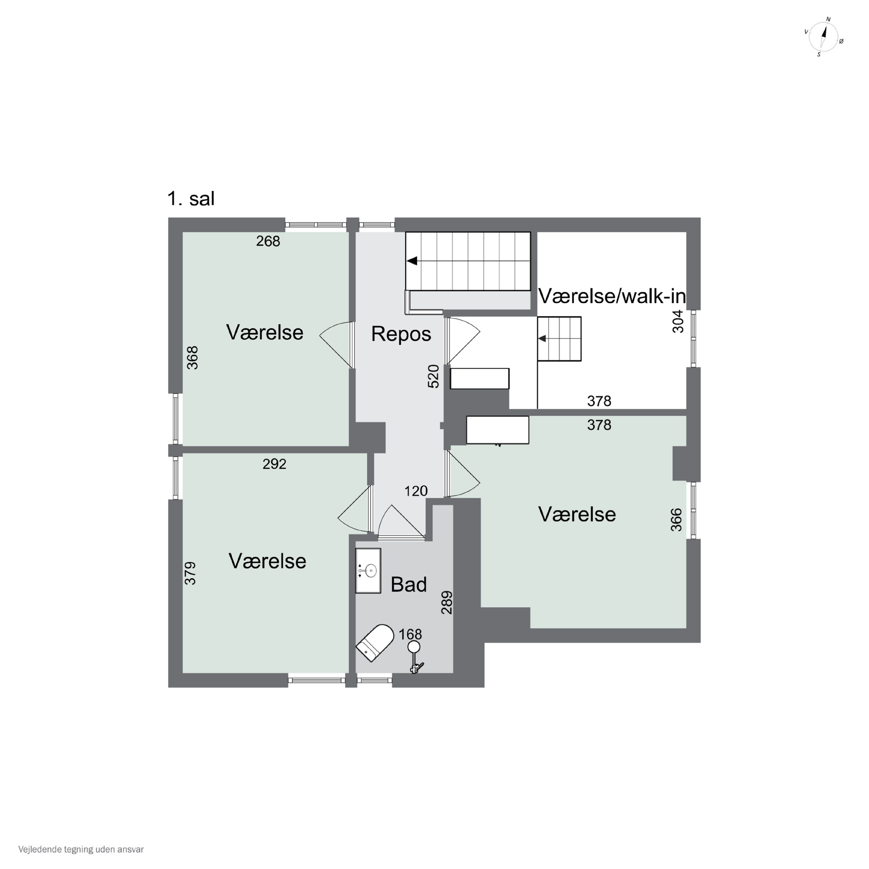 Plantegninger billede af Risbjerggårds Alle 13, 2650 Hvidovre