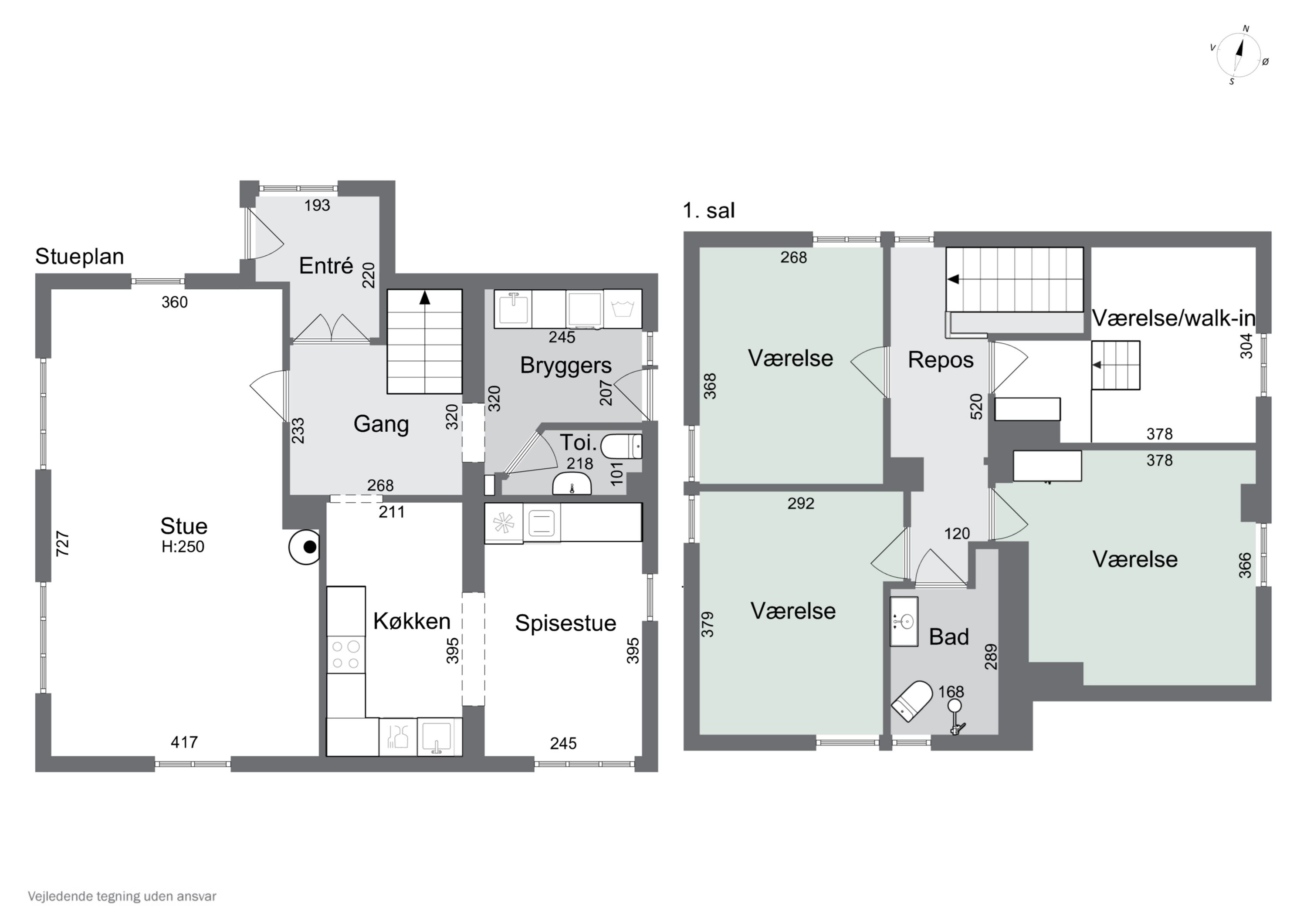 Plantegninger billede af Risbjerggårds Alle 13, 2650 Hvidovre