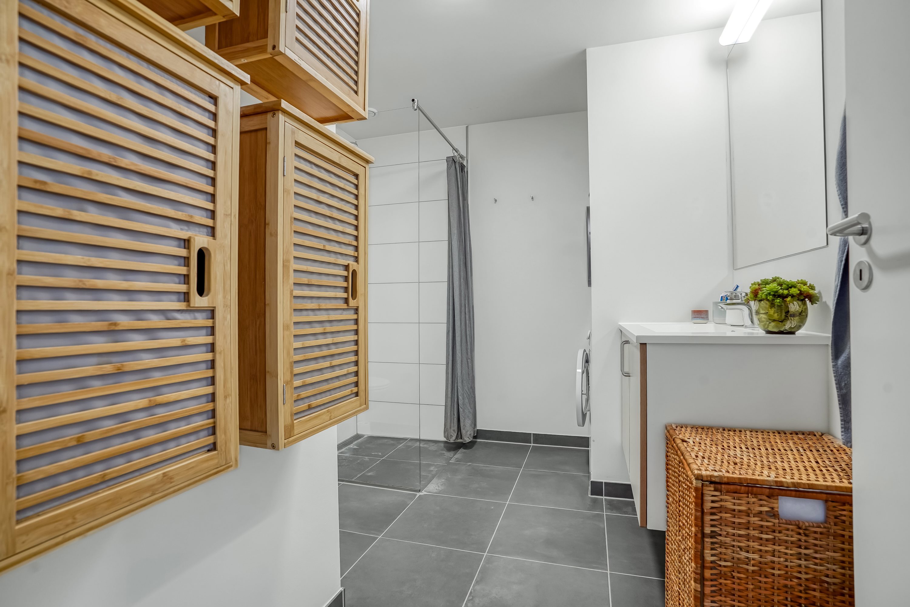 Fremhævet badeværelse billede i fuldskærmstilstand. Billede af Sukkervænget 44, 2. 3., 5000 Odense C