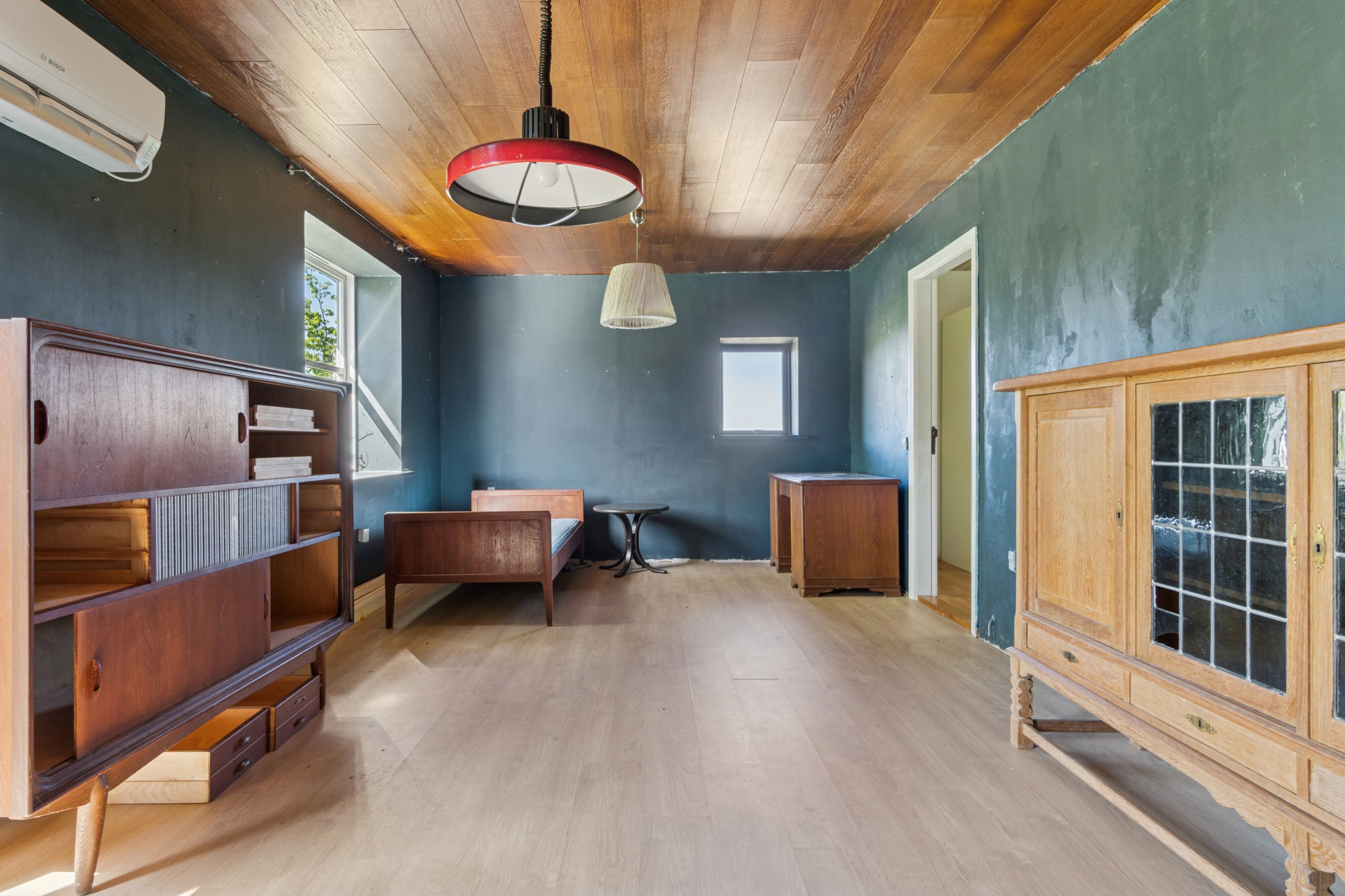 Fremhævet stue billede i fuldskærmstilstand. Billede af Kalkjærvej 7, Vesterby, 7770 Vestervig