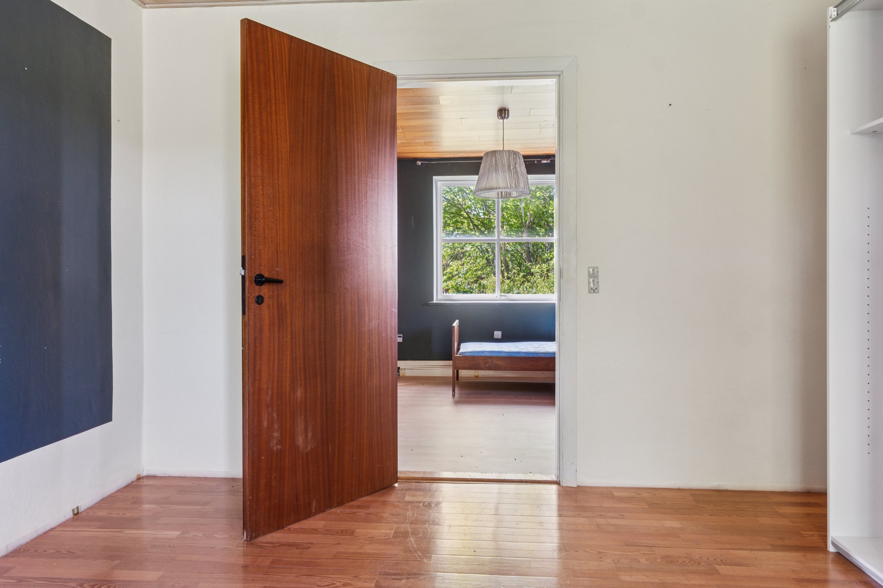 Fremhævet soveværelse billede i fuldskærmstilstand. Billede af Kalkjærvej 7, Vesterby, 7770 Vestervig