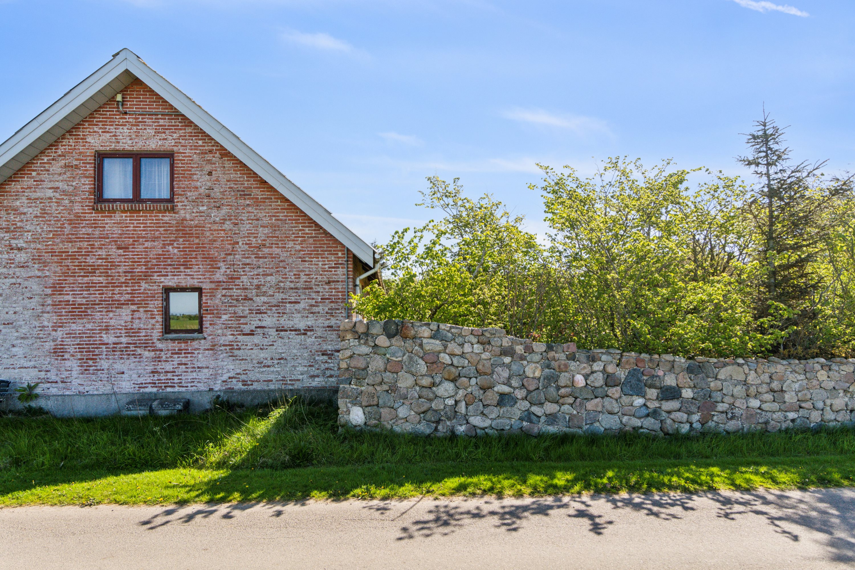 Fremhævet set fra vejen billede i fuldskærmstilstand. Billede af Kalkjærvej 7, Vesterby, 7770 Vestervig