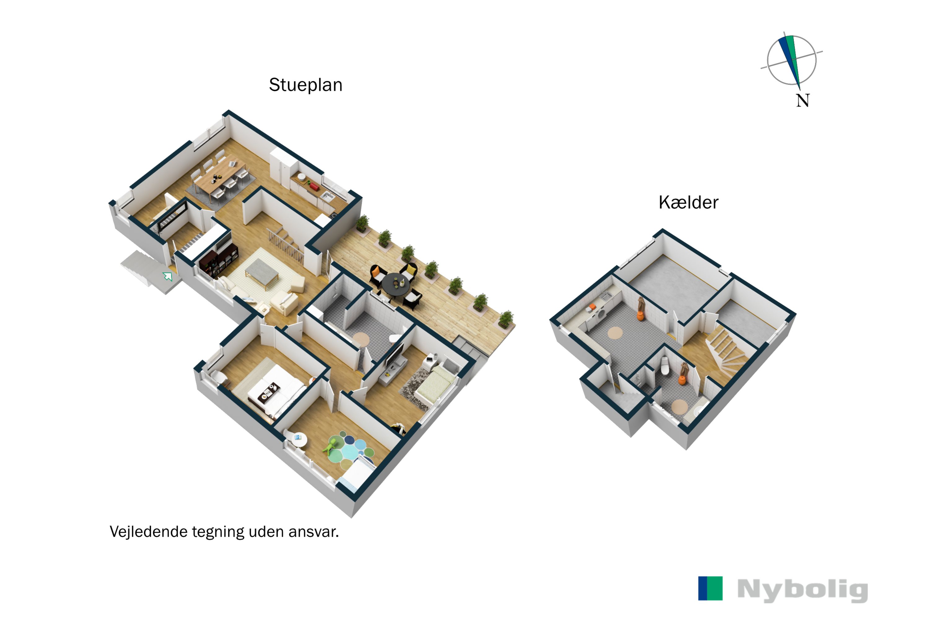 Plantegninger billede af Søndervangvej 2, Askov, 6600 Vejen