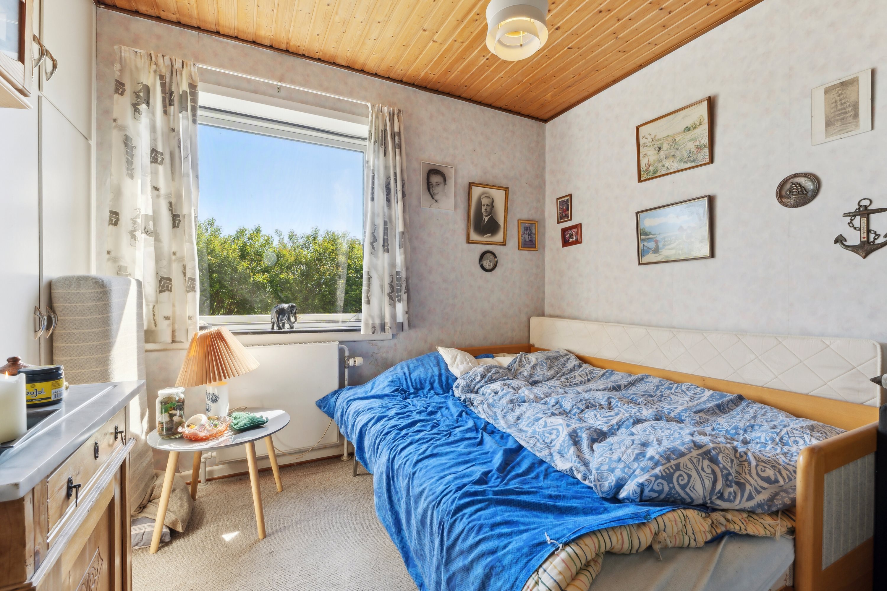 Fremhævet soveværelse billede i fuldskærmstilstand. Billede af Halevejen 17, Ristinge, 5932 Humble