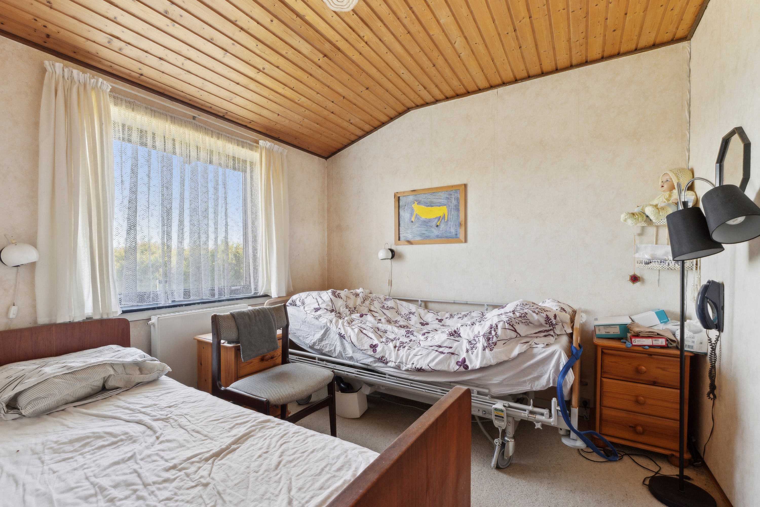 Fremhævet soveværelse billede i fuldskærmstilstand. Billede af Halevejen 17, Ristinge, 5932 Humble