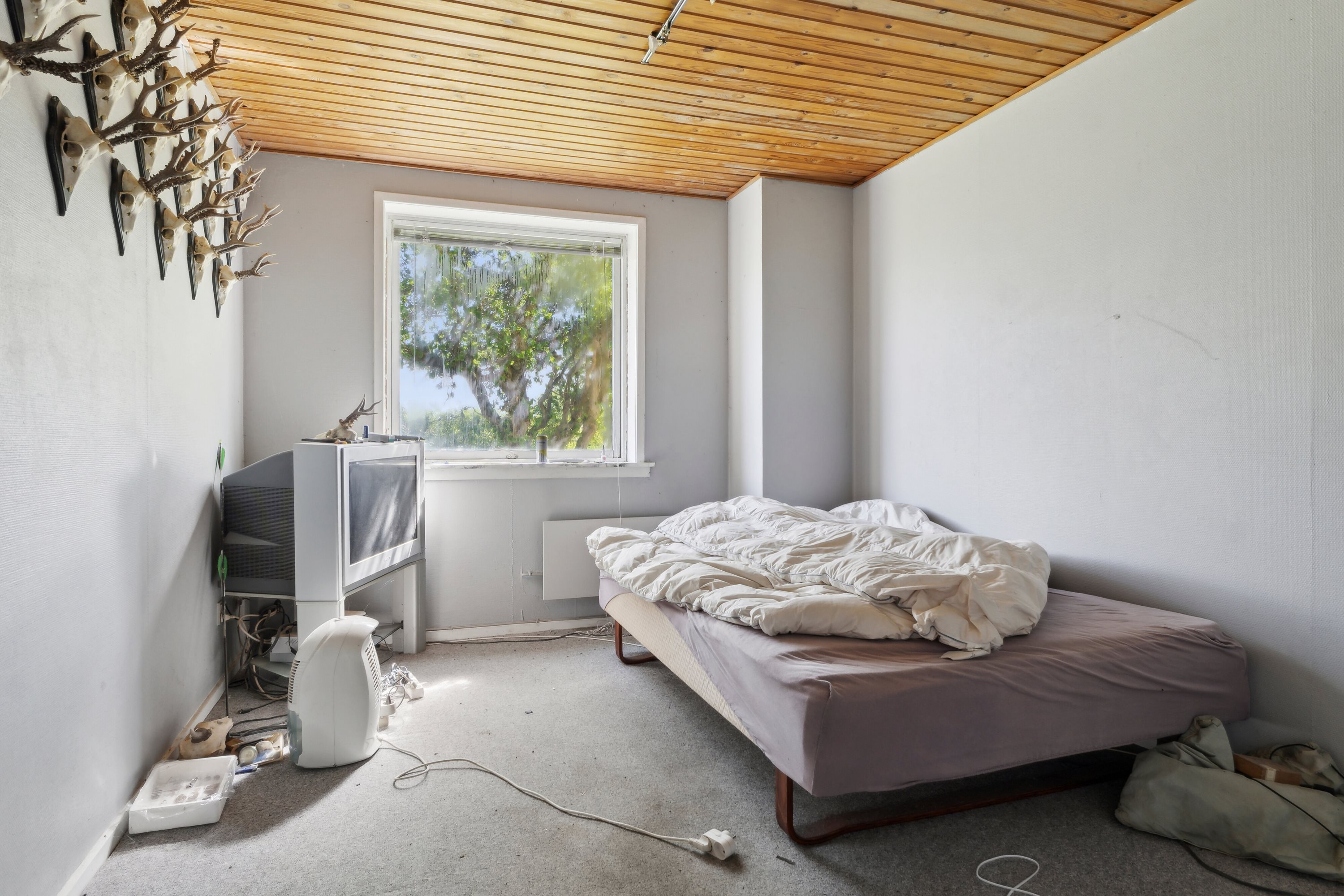 Fremhævet soveværelse billede i fuldskærmstilstand. Billede af Halevejen 17, Ristinge, 5932 Humble